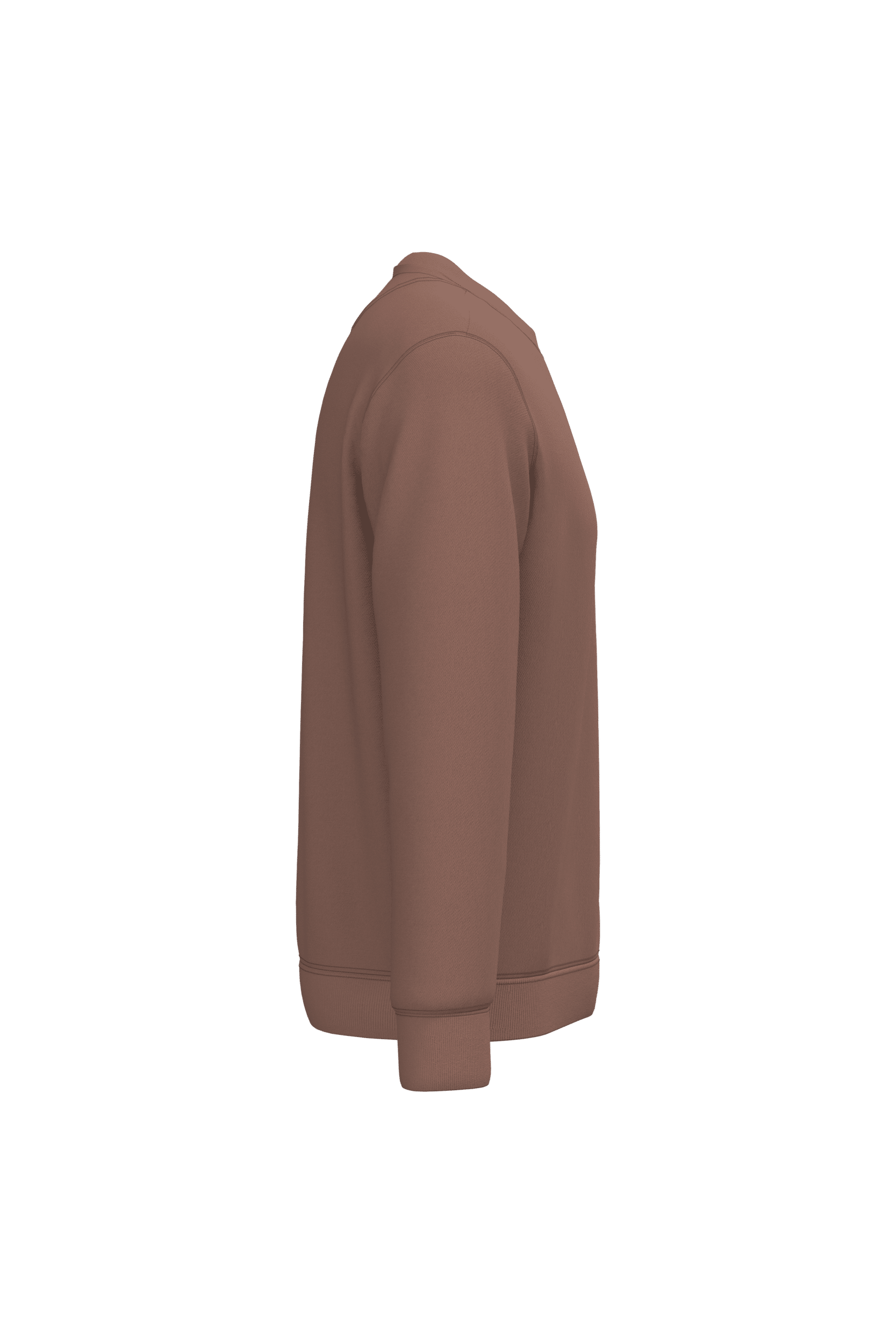 Native Spirit NS400 Bio-Sweatshirt Sienna – Seitenansicht