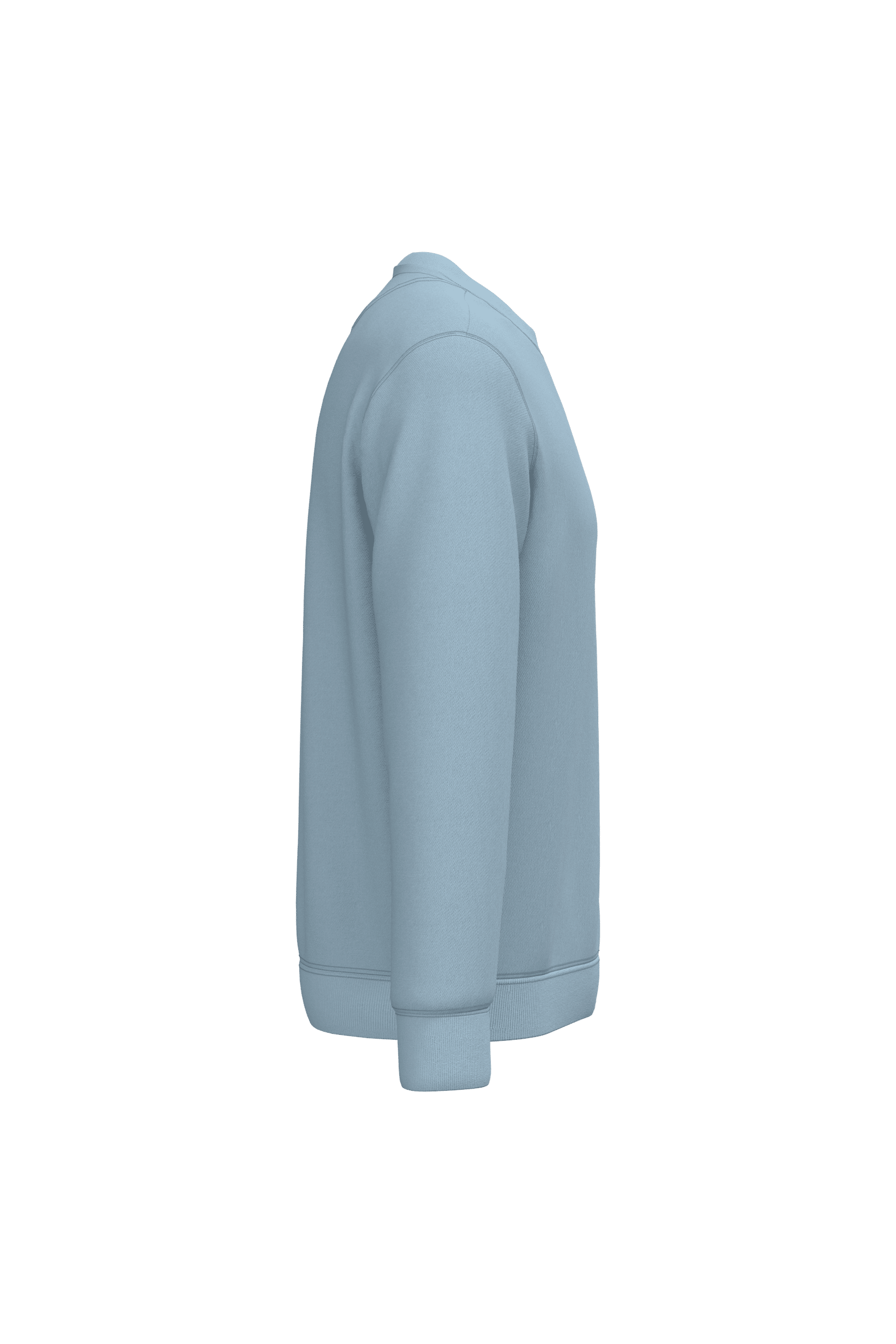 Native Spirit NS400 Bio-Sweatshirt Aquamarine – Seitenansicht