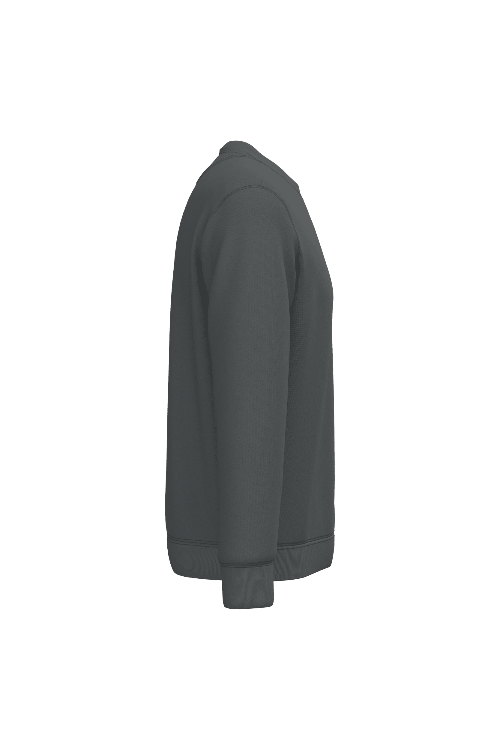 Native Spirit NS400 Bio-Sweatshirt Iron Grey – Seitenansicht