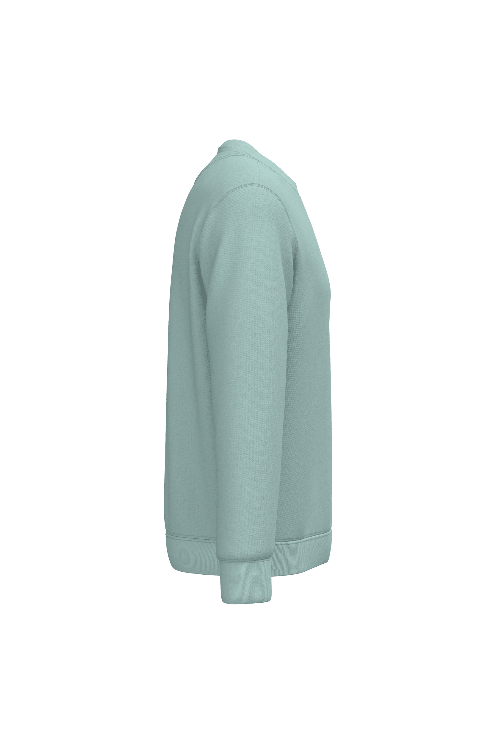 Native Spirit NS400 Bio-Sweatshirt Jade Green – Seitenansicht