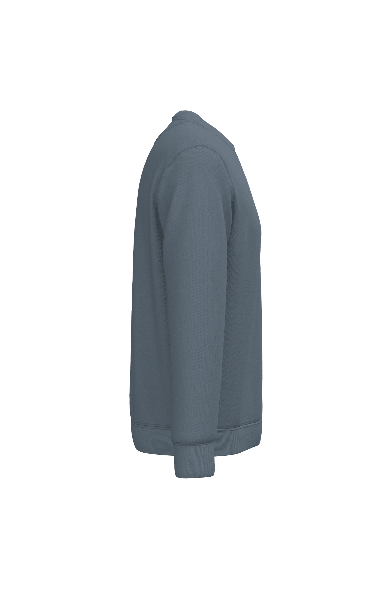 Native Spirit NS400 Bio-Sweatshirt Mineral Grey – Seitenansicht