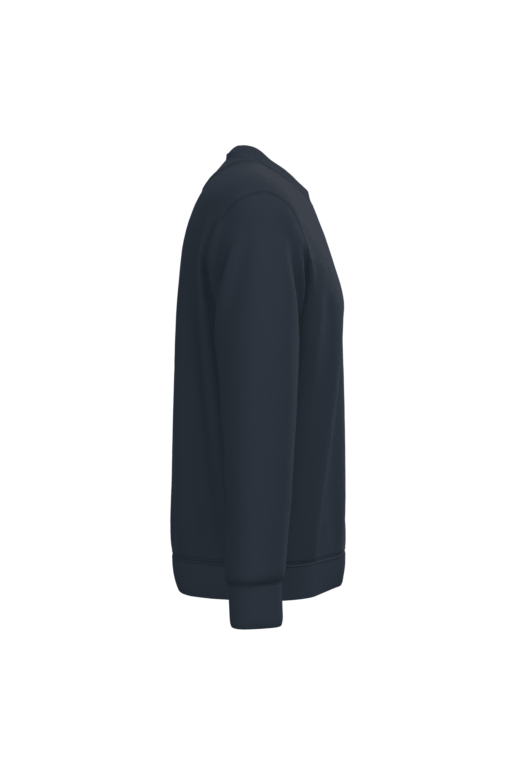 Native Spirit NS400 Bio-Sweatshirt Navy Blue – Seitenansicht