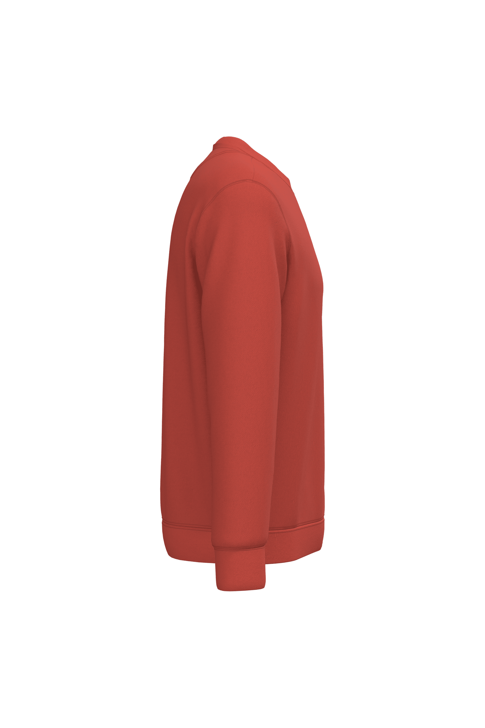 Native Spirit NS400 Bio-Sweatshirt Paprika – Seitenansicht