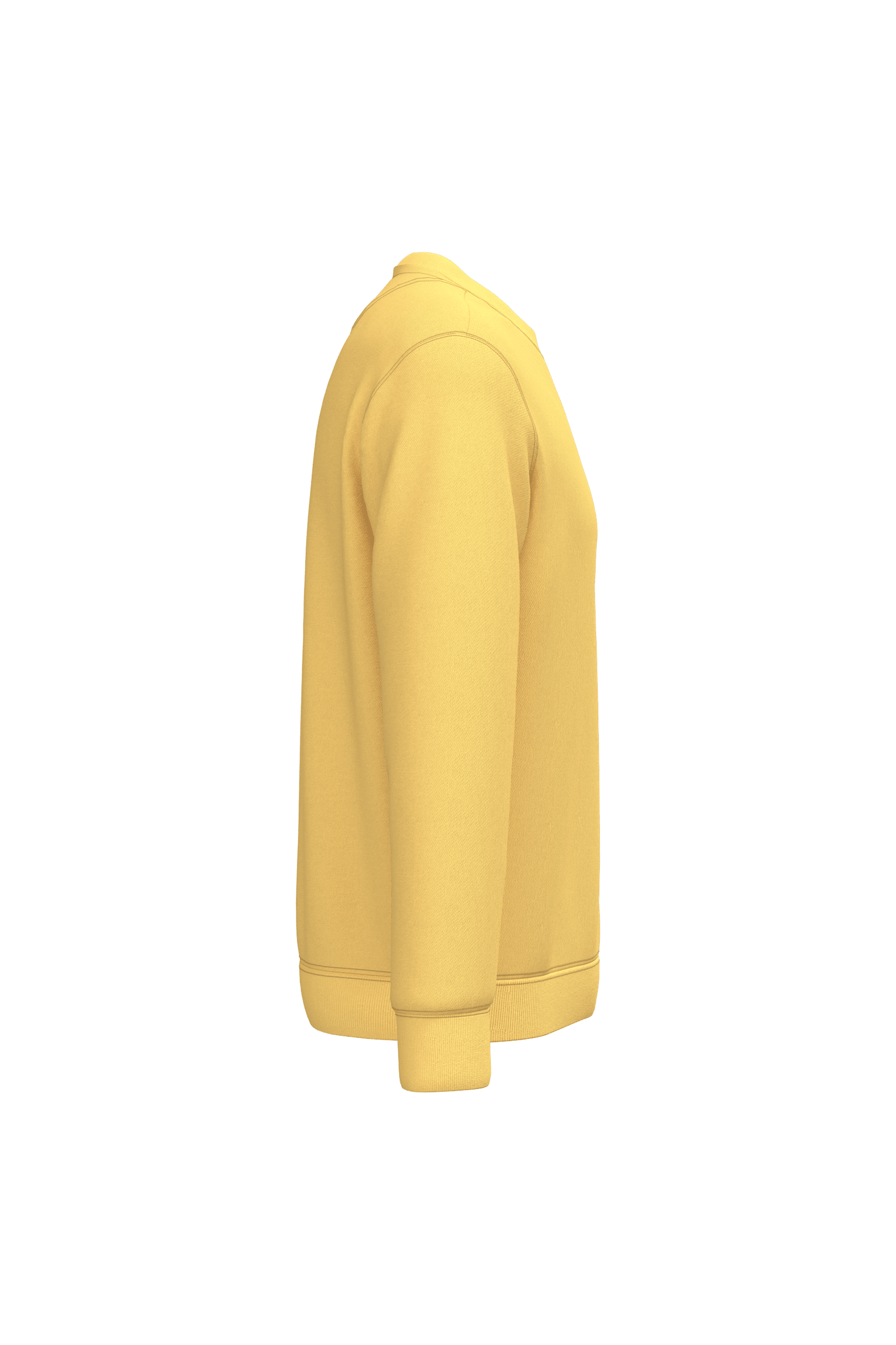Native Spirit NS400 Bio-Sweatshirt Pineapple – Seitenansicht