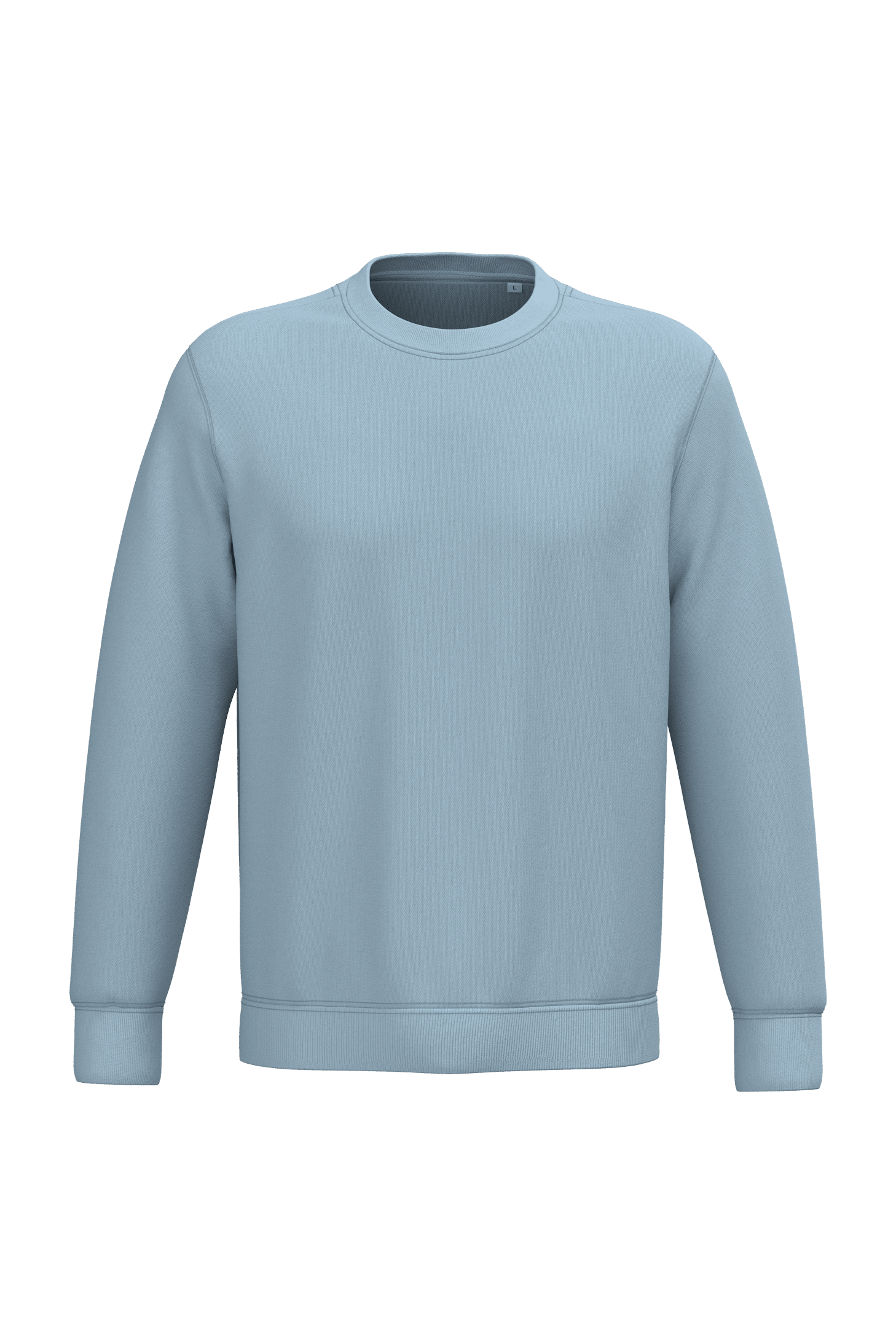 Native Spirit NS400 Bio-Sweatshirt Aquamarine – Vorderseite