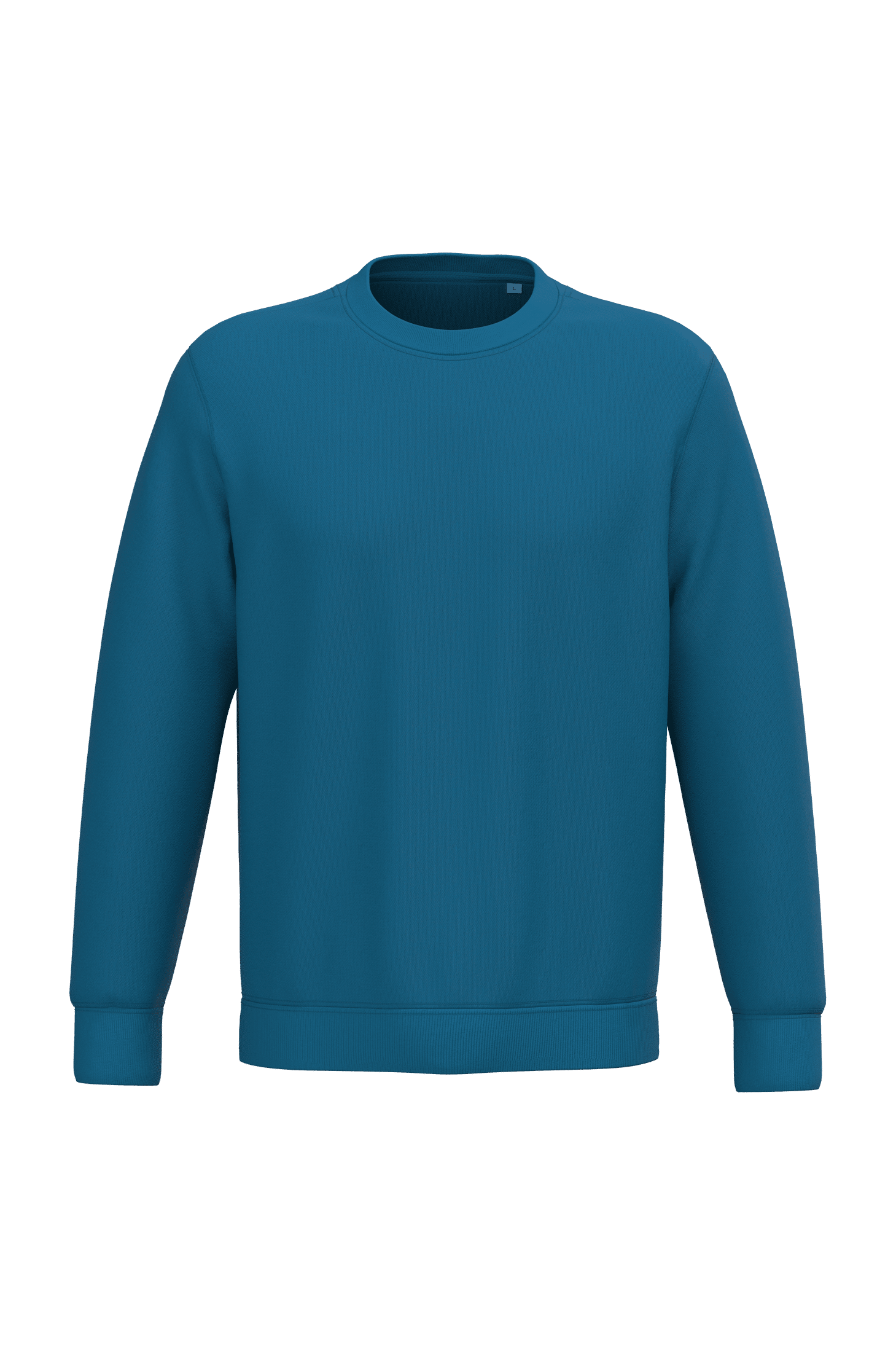 Native Spirit NS400 Bio-Sweatshirt Blue Sapphire – Vorderseite