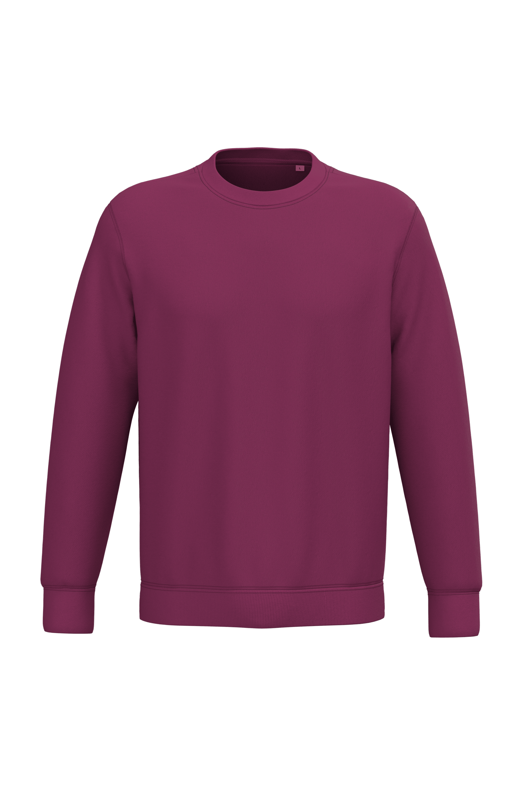 Native Spirit NS400 Bio-Sweatshirt Cherry Purple – Vorderseite
