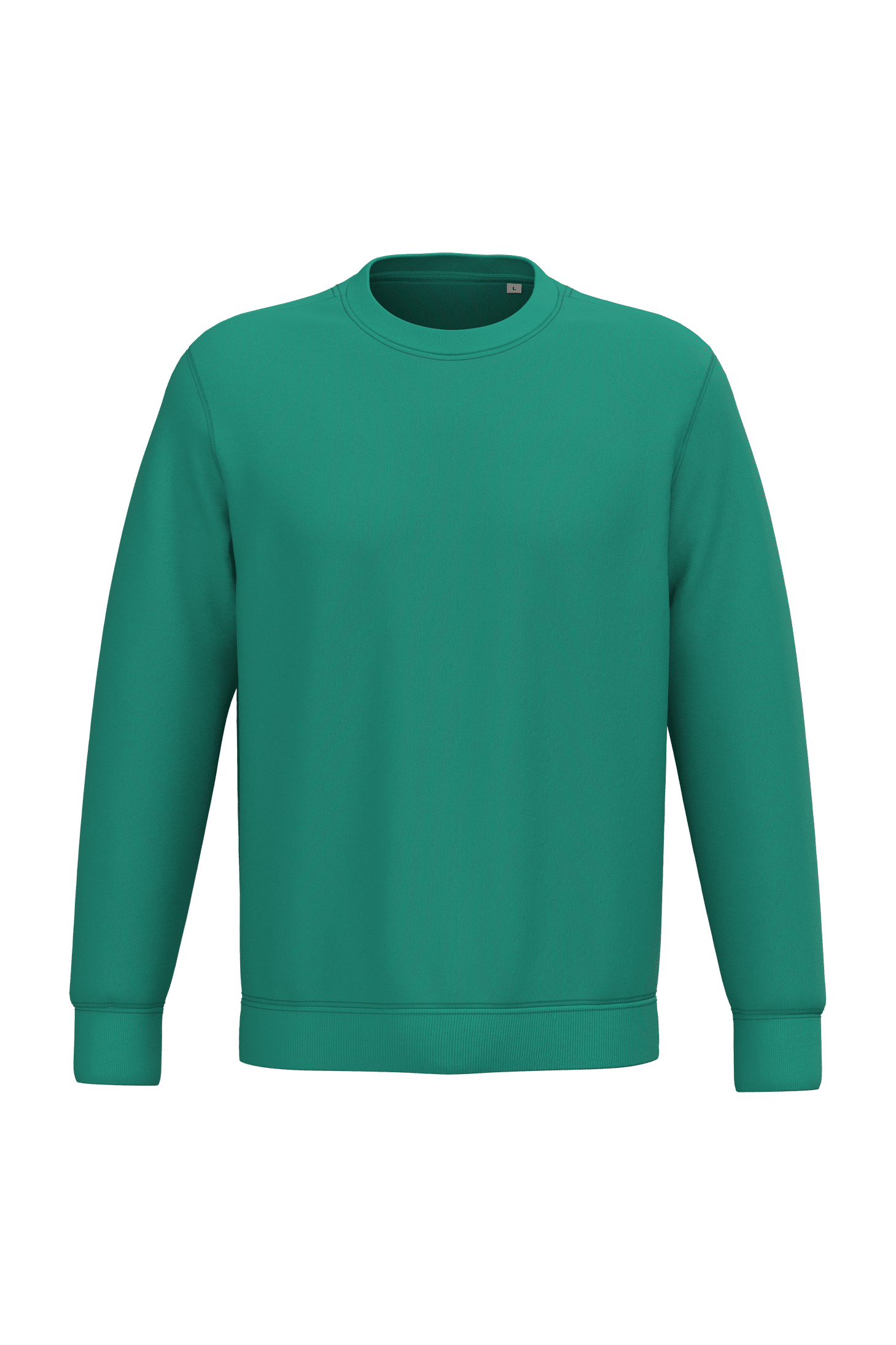 Native Spirit NS400 Bio-Sweatshirt Gemstone Green – Vorderseite
