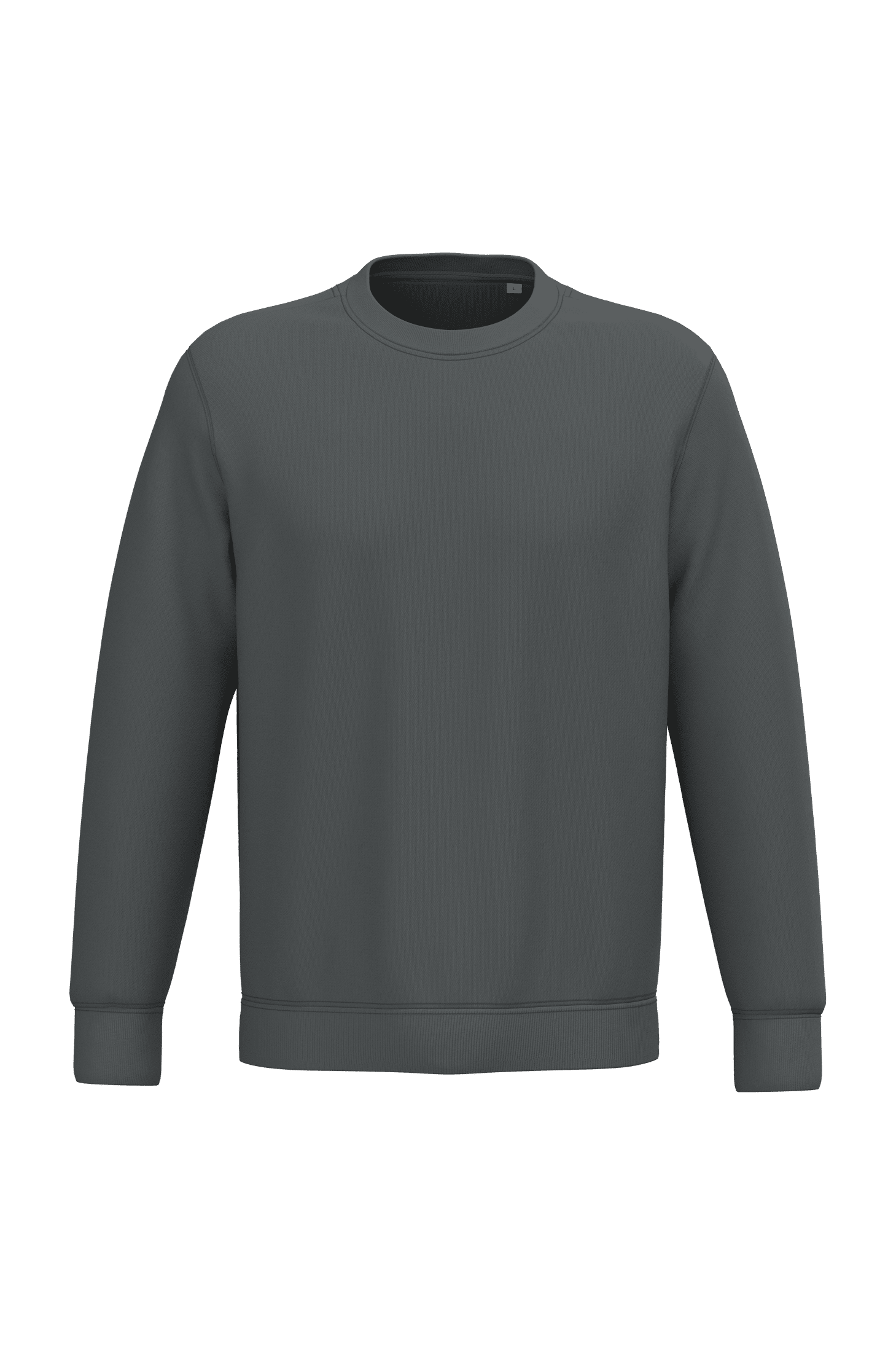 Native Spirit NS400 Bio-Sweatshirt Iron Grey – Vorderseite