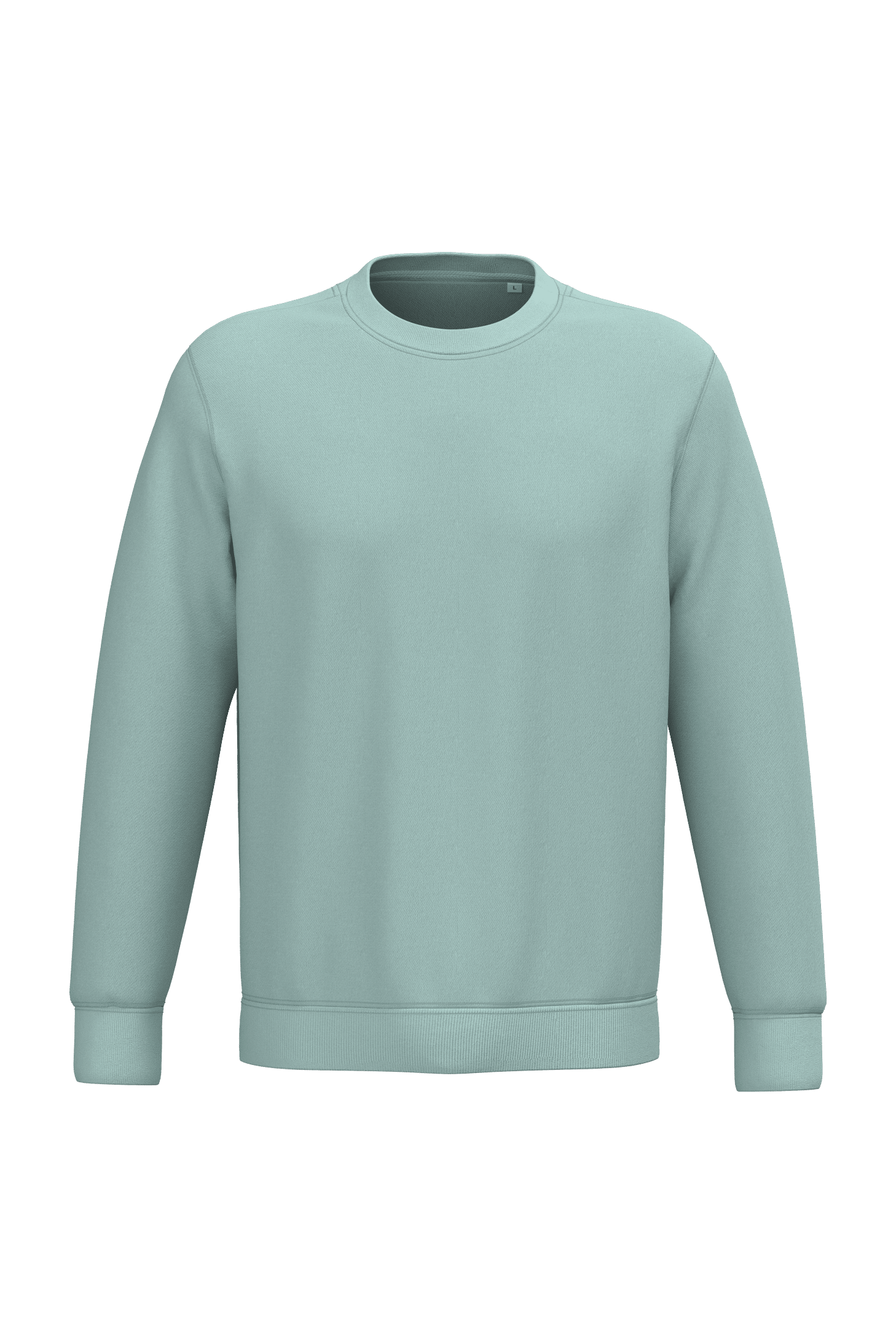 Native Spirit NS400 Bio-Sweatshirt Jade Green – Vorderseite
