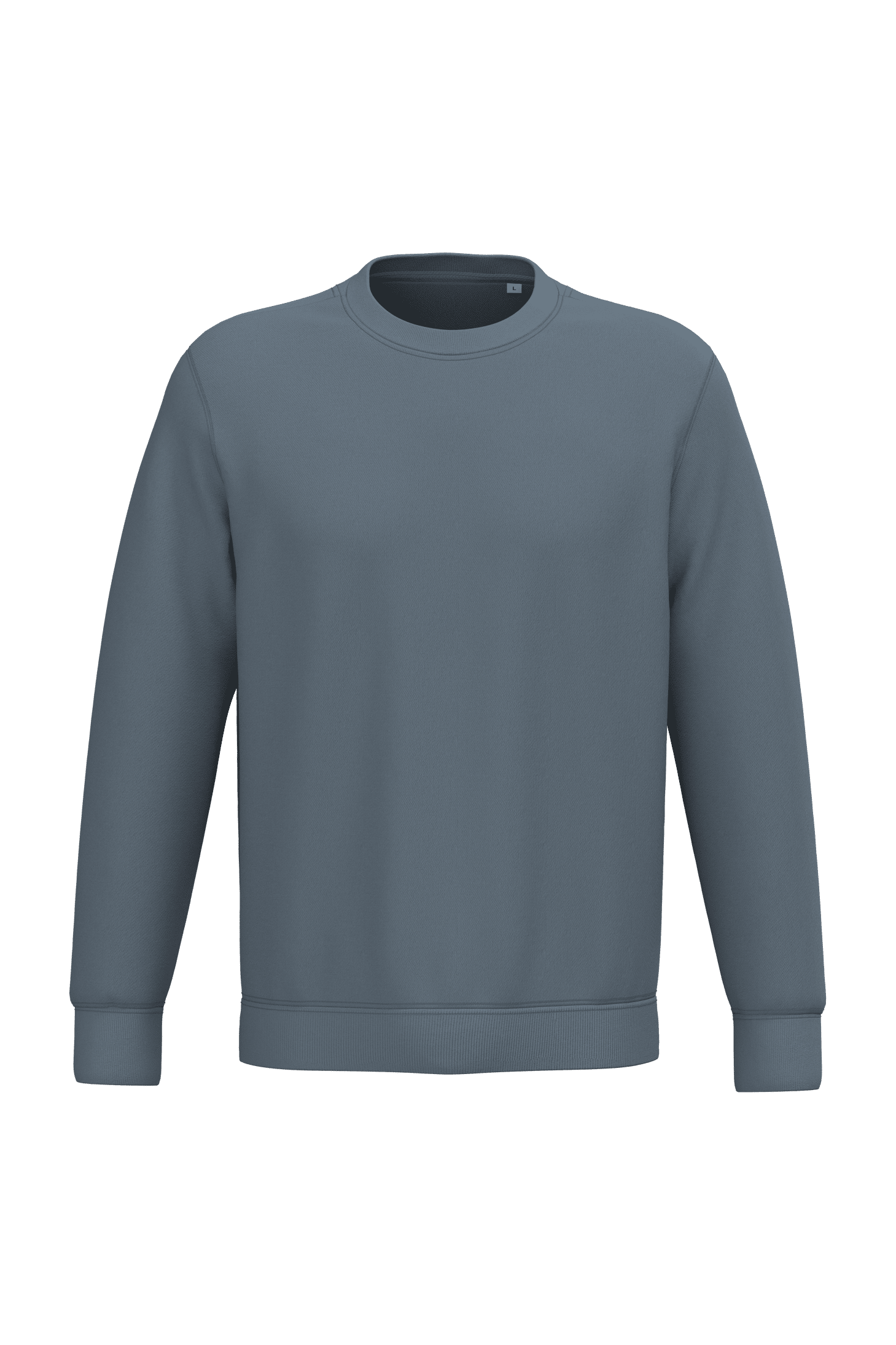 Native Spirit NS400 Bio-Sweatshirt Mineral Grey – Vorderseite