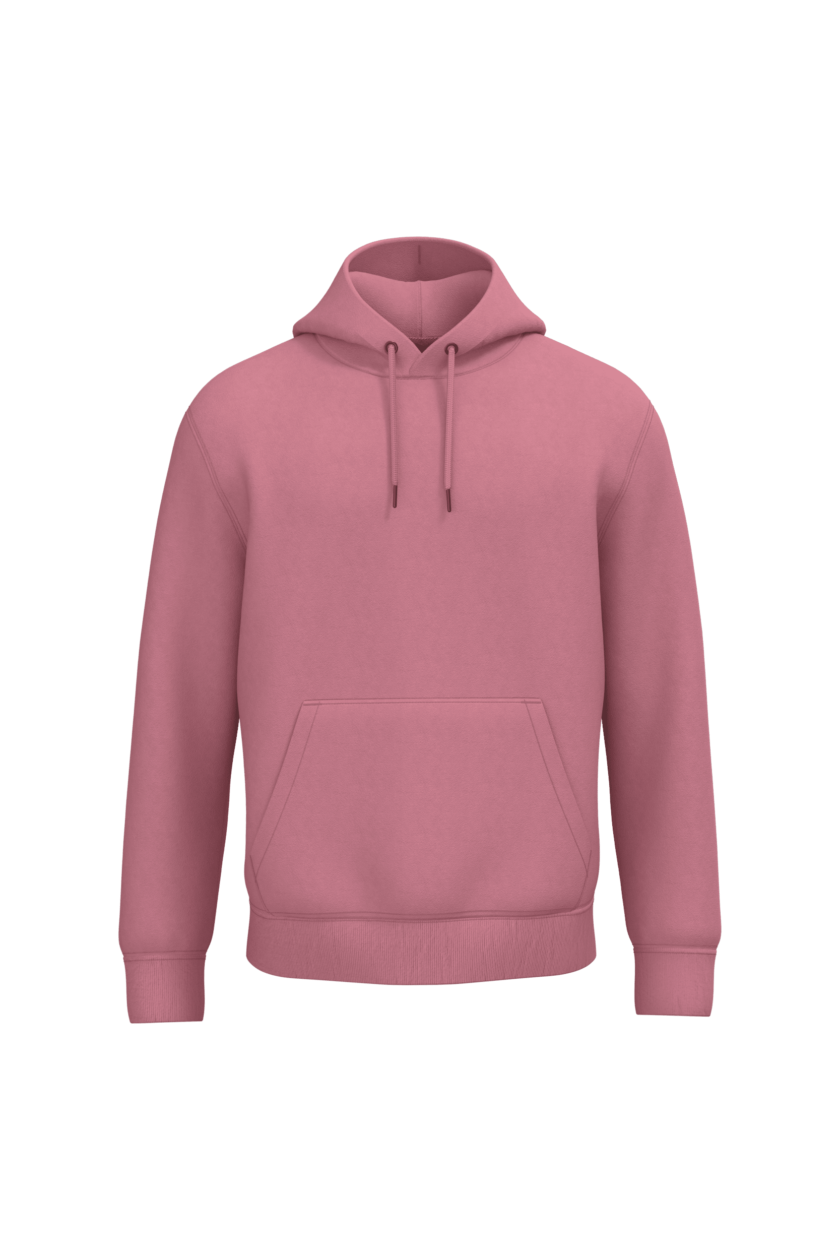 Native Spirit NS401 Bio-Hoodie Antique Rose – Vorderseite