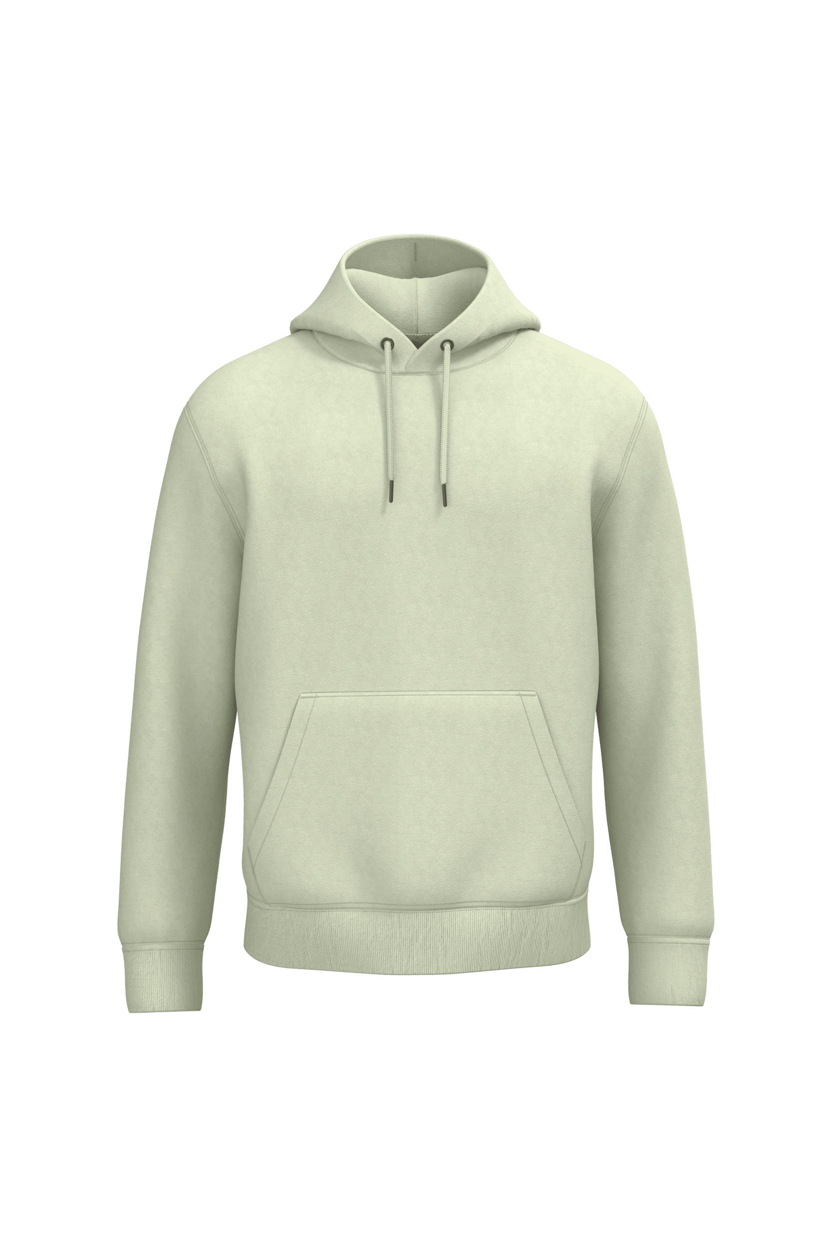 Native Spirit NS401 Bio-Hoodie Celadon Green – Vorderseite