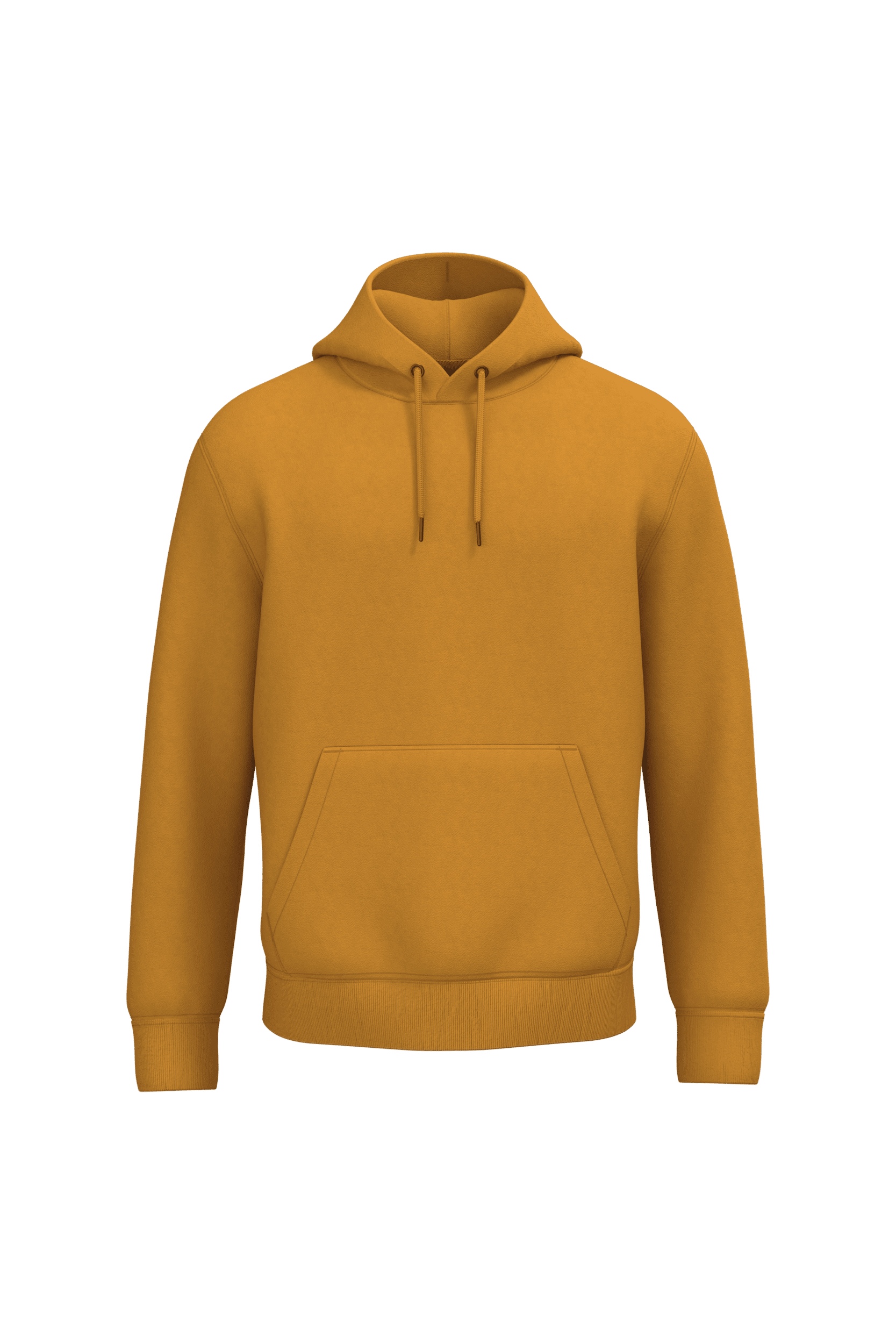 Native Spirit NS401 Bio-Hoodie Curcuma – Vorderseite