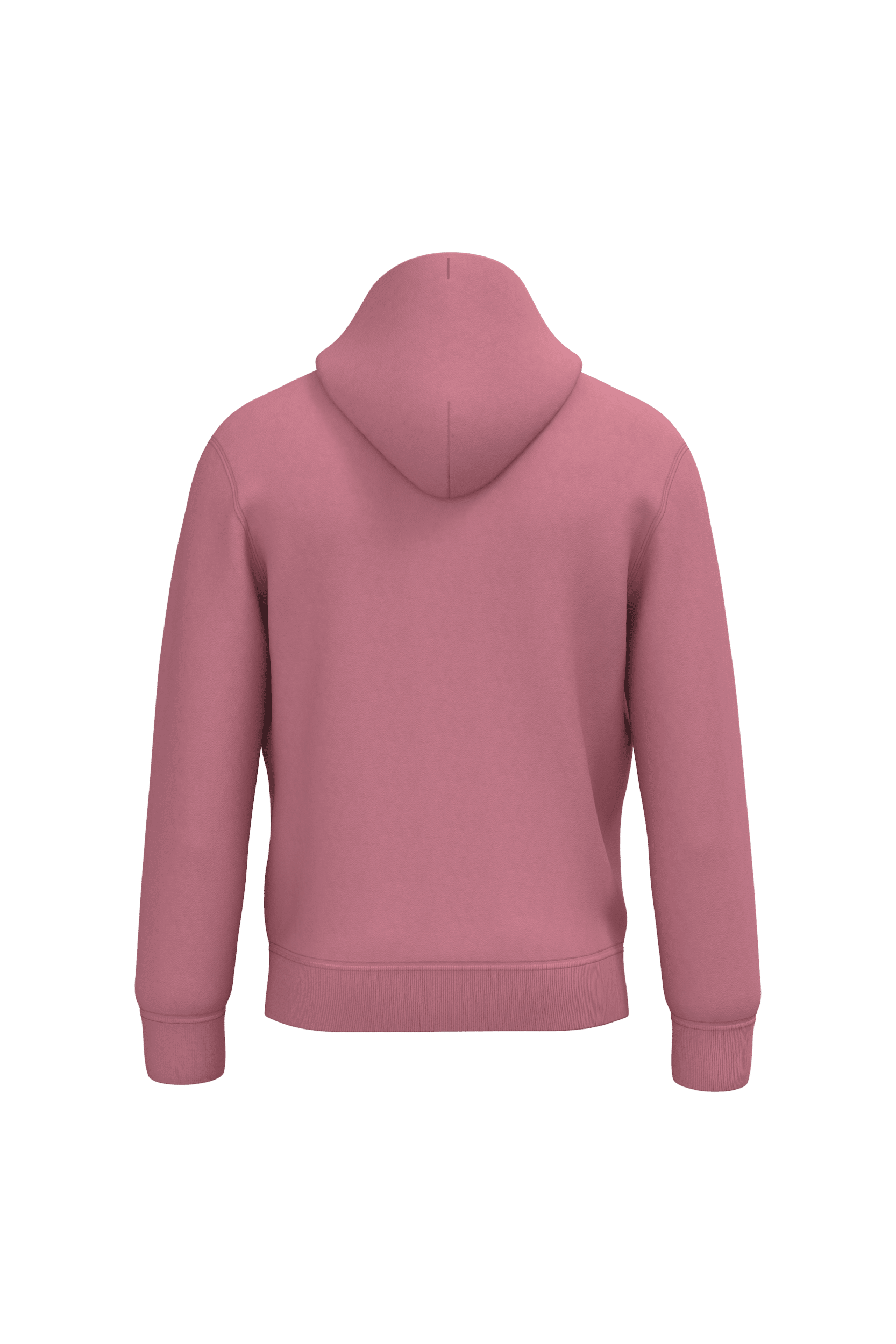 Native Spirit NS401 Bio-Hoodie Antique Rose – Rückseite