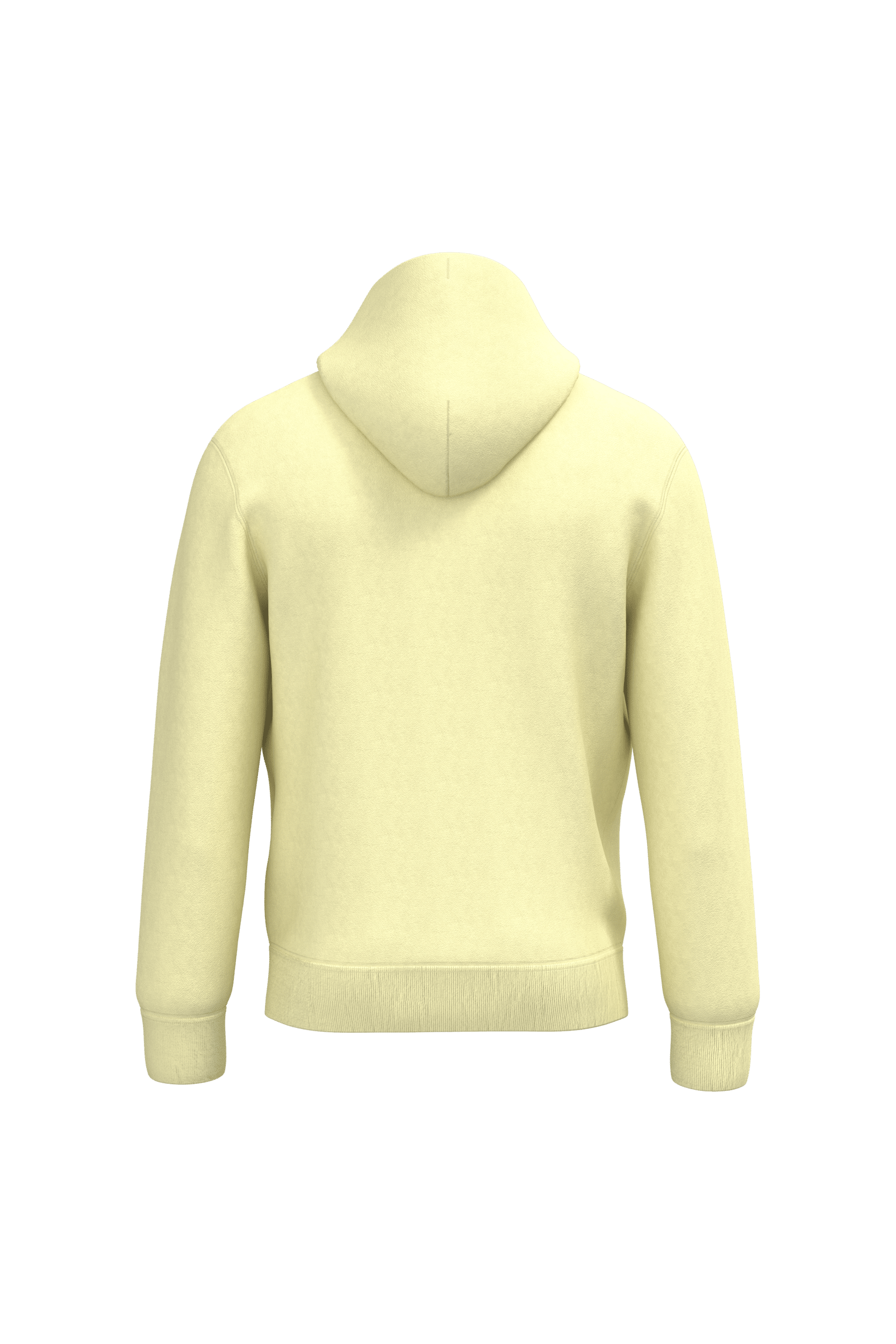 Native Spirit NS401 Bio-Hoodie Lemon Citrus – Rückseite