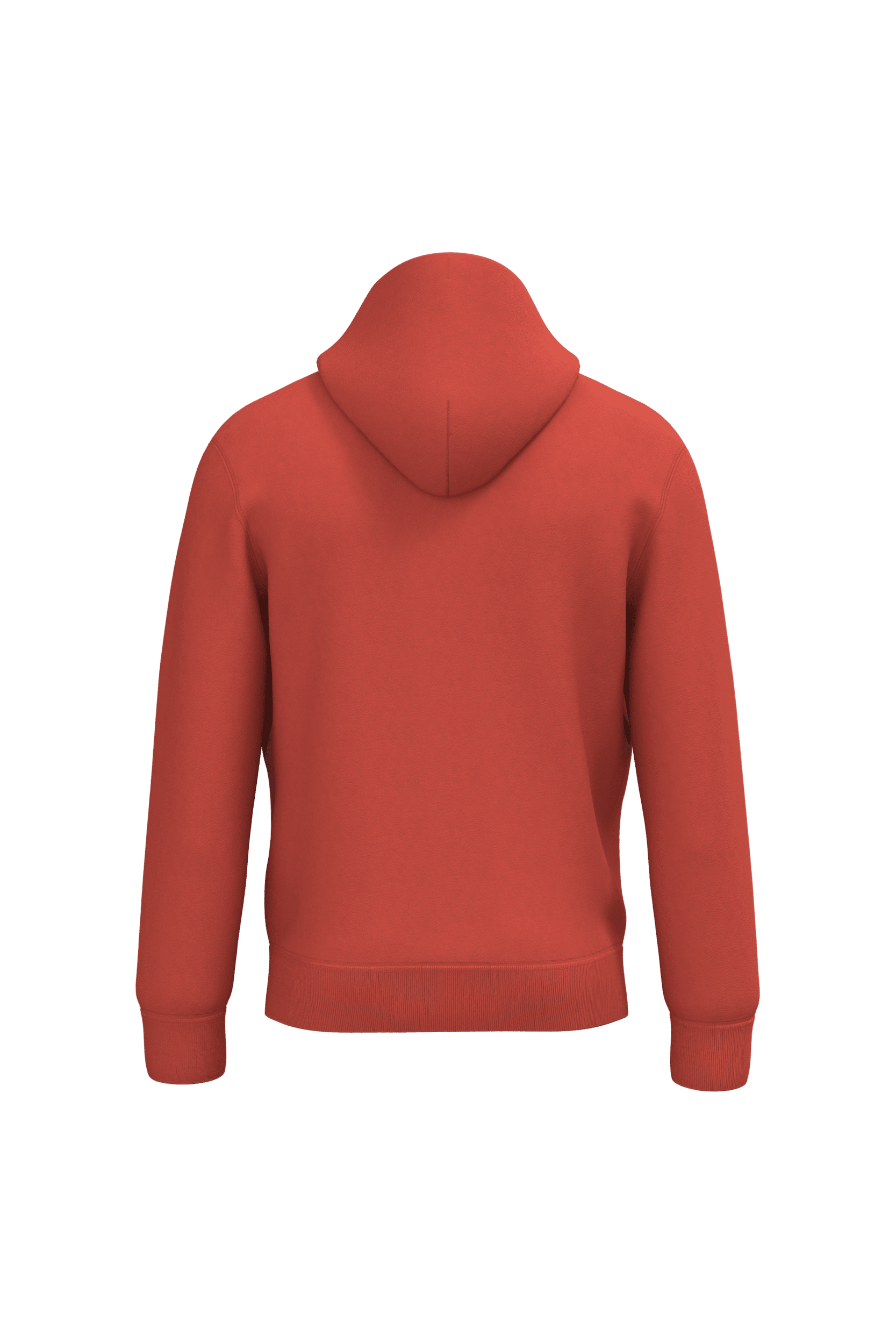 Native Spirit NS401 Bio-Hoodie Paprika – Rückseite