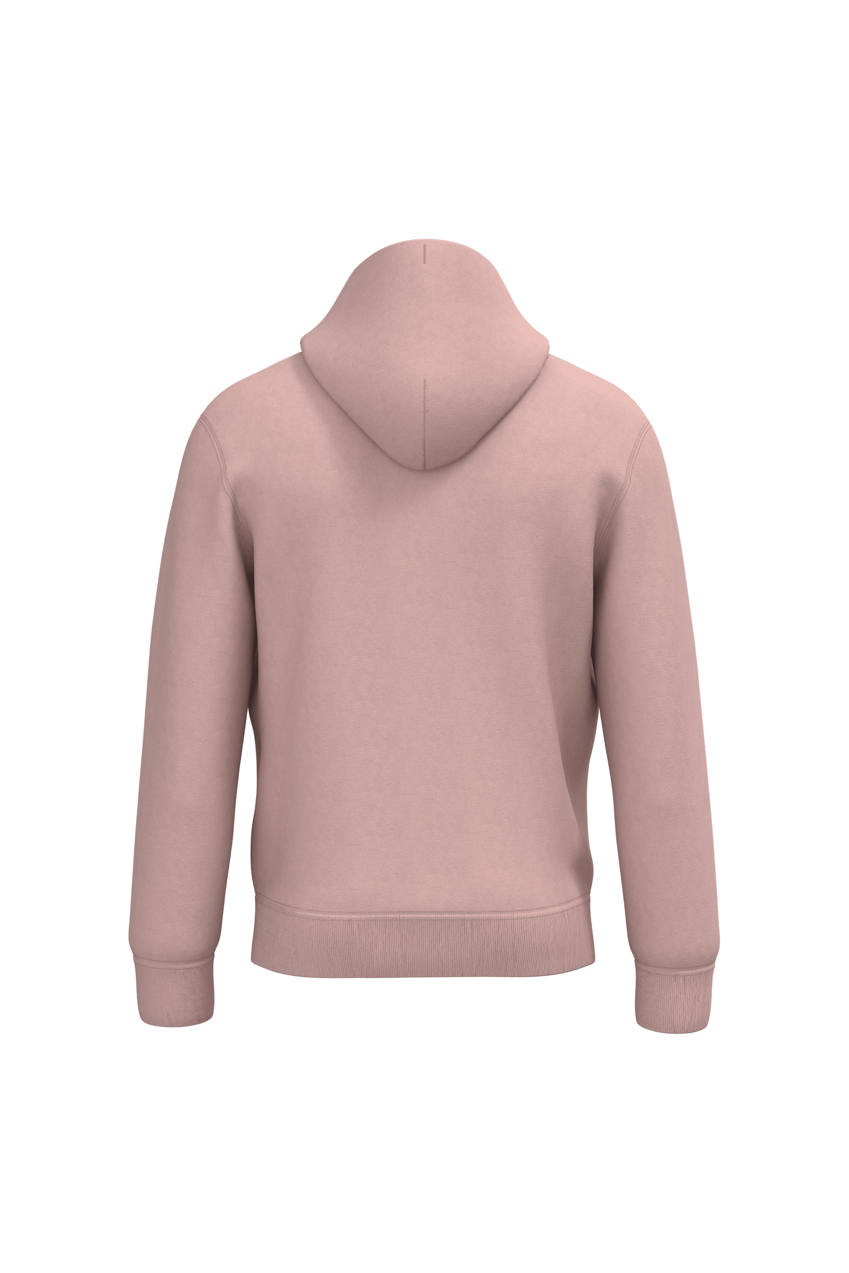 Native Spirit NS401 Bio-Hoodie Petal Rose – Rückseite