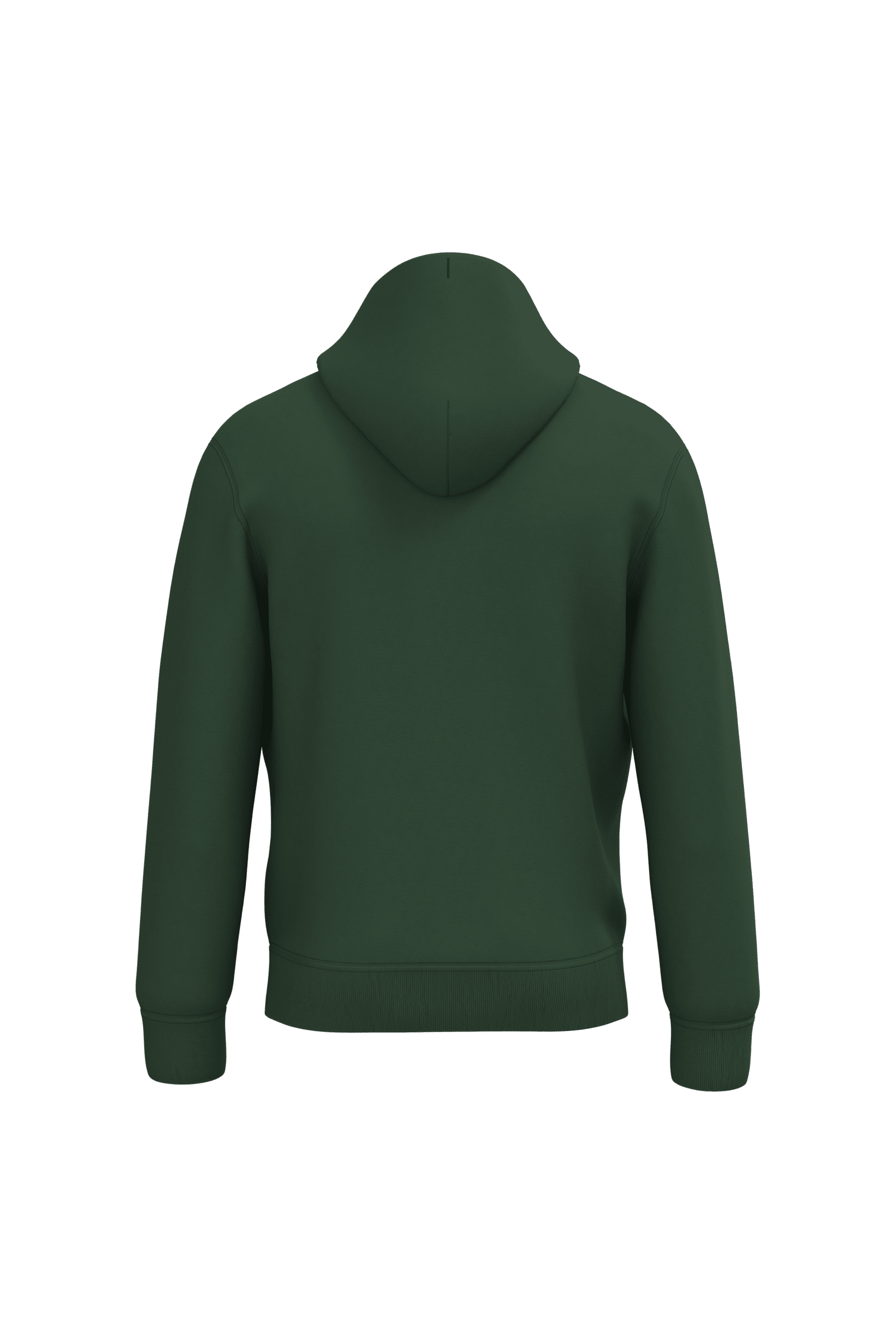 Native Spirit NS401 Bio-Hoodie Forest Green – Rückseite