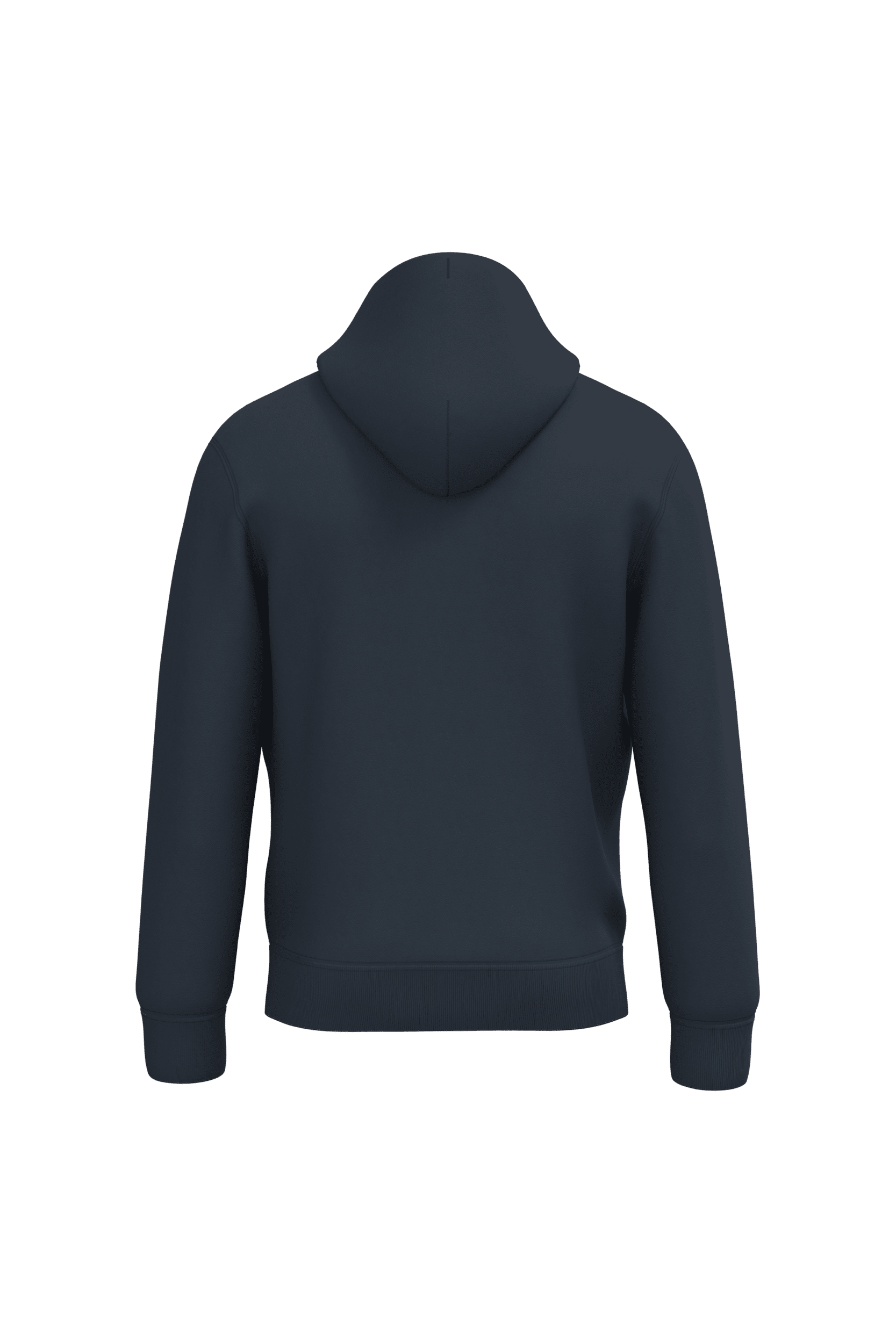 Native Spirit NS401 Bio-Hoodie Navy Blue – Rückseite