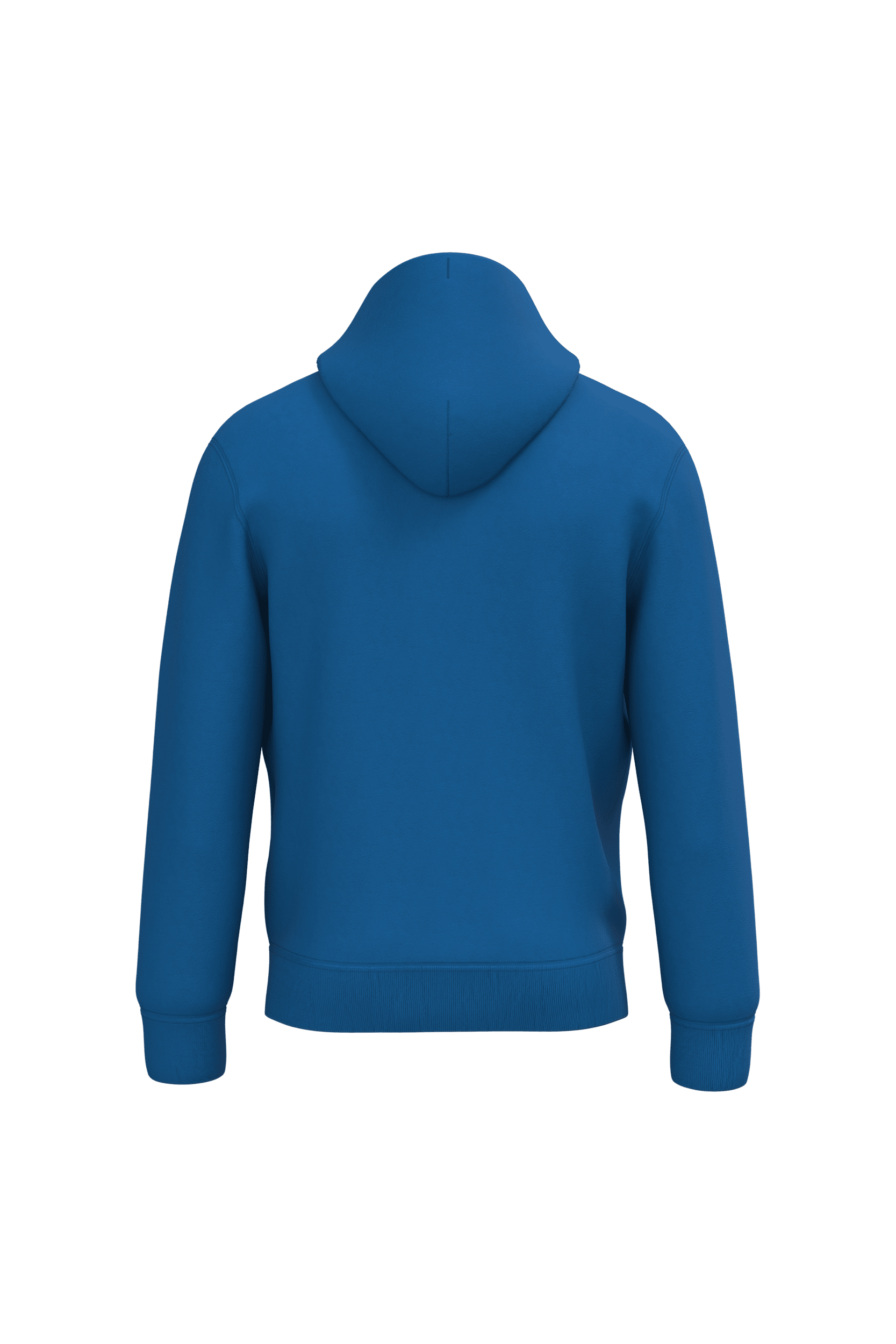 Native Spirit NS401 Bio-Hoodie Sea Blue – Rückseite
