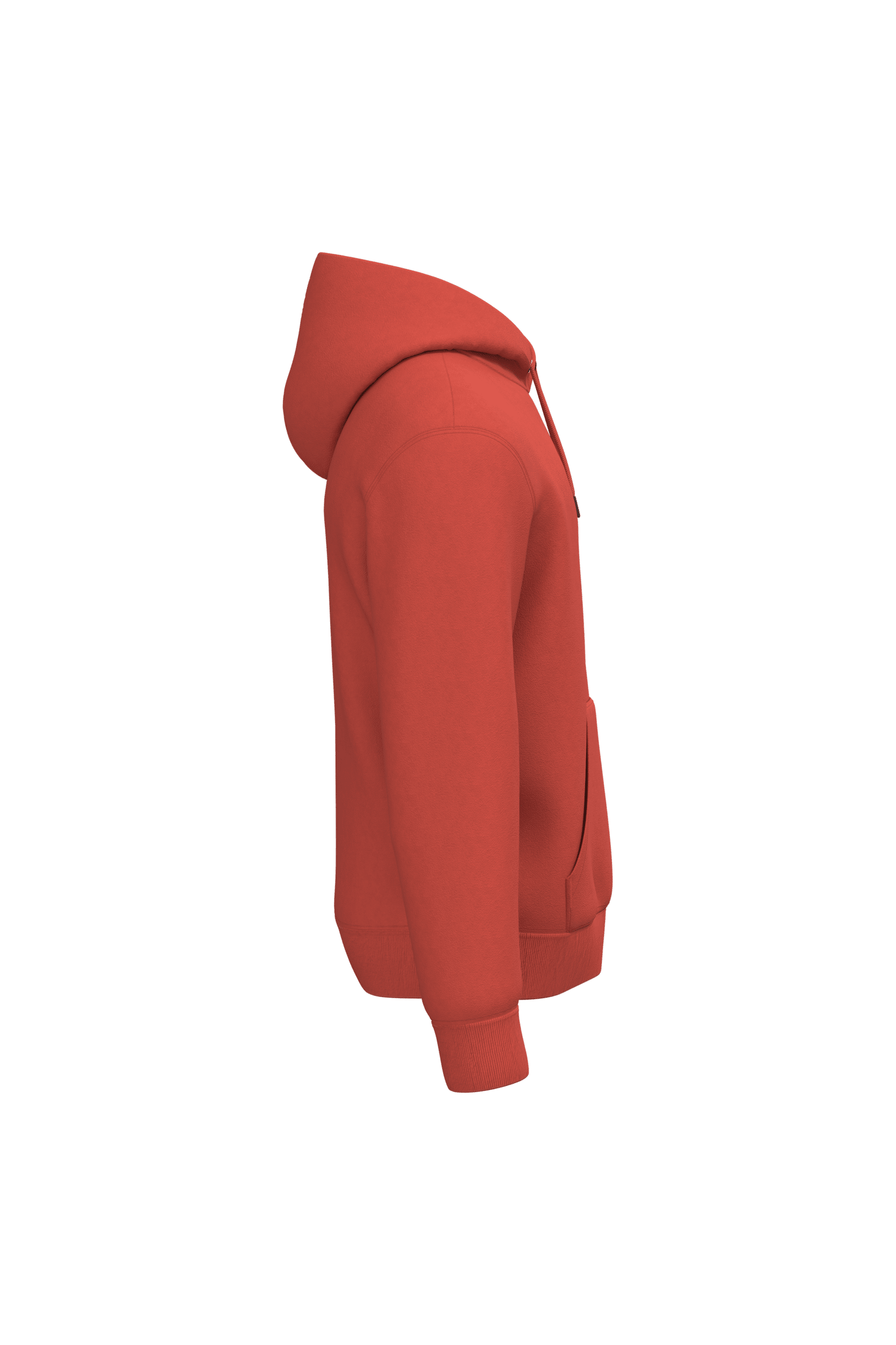 Native Spirit NS401 Bio-Hoodie Paprika – Seitenansicht