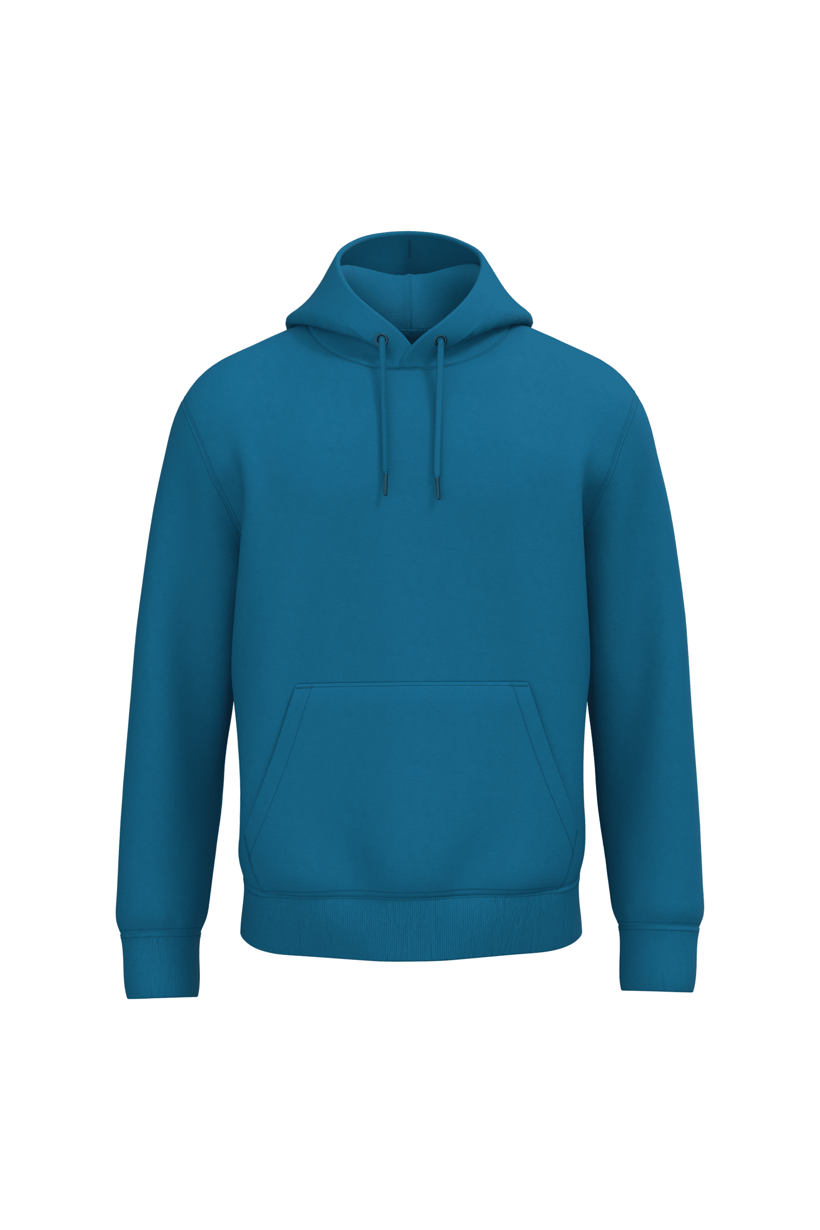 Native Spirit NS401 Bio-Hoodie Blue Sapphire – Vorderseite