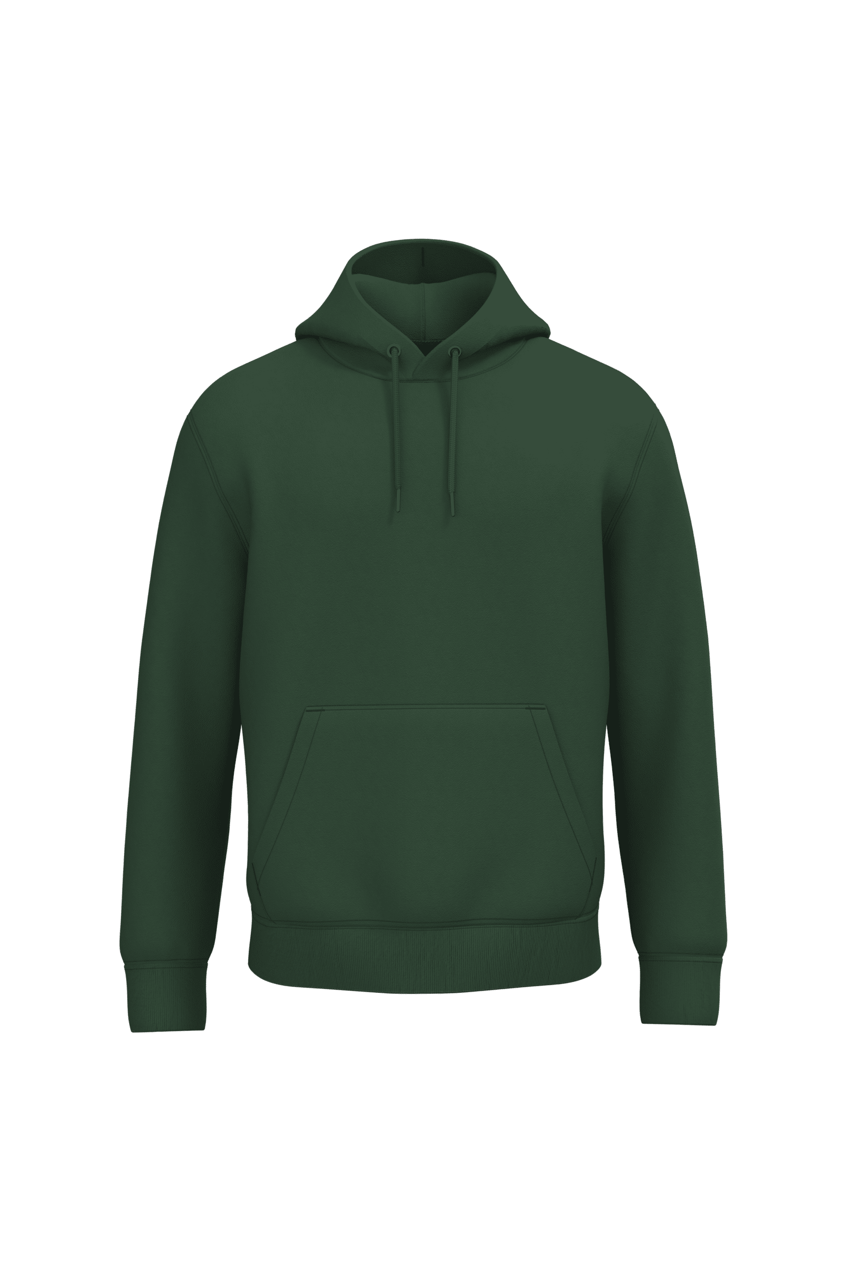 Native Spirit NS401 Bio-Hoodie Forest Green – Vorderseite