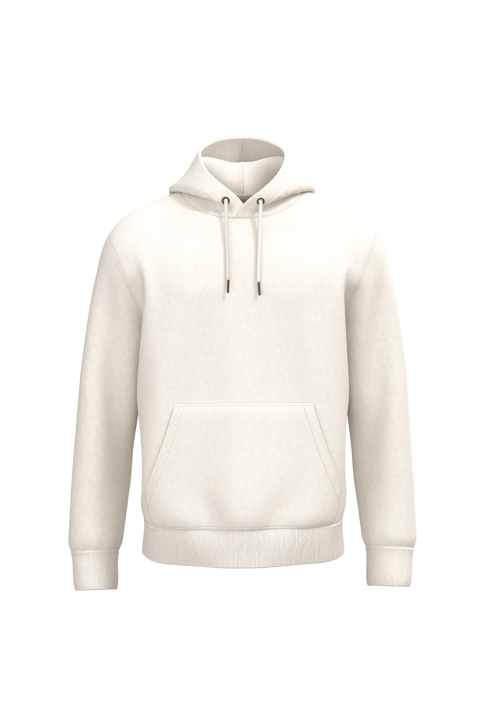 Native Spirit NS401 Bio-Hoodie Ivory – Vorderseite
