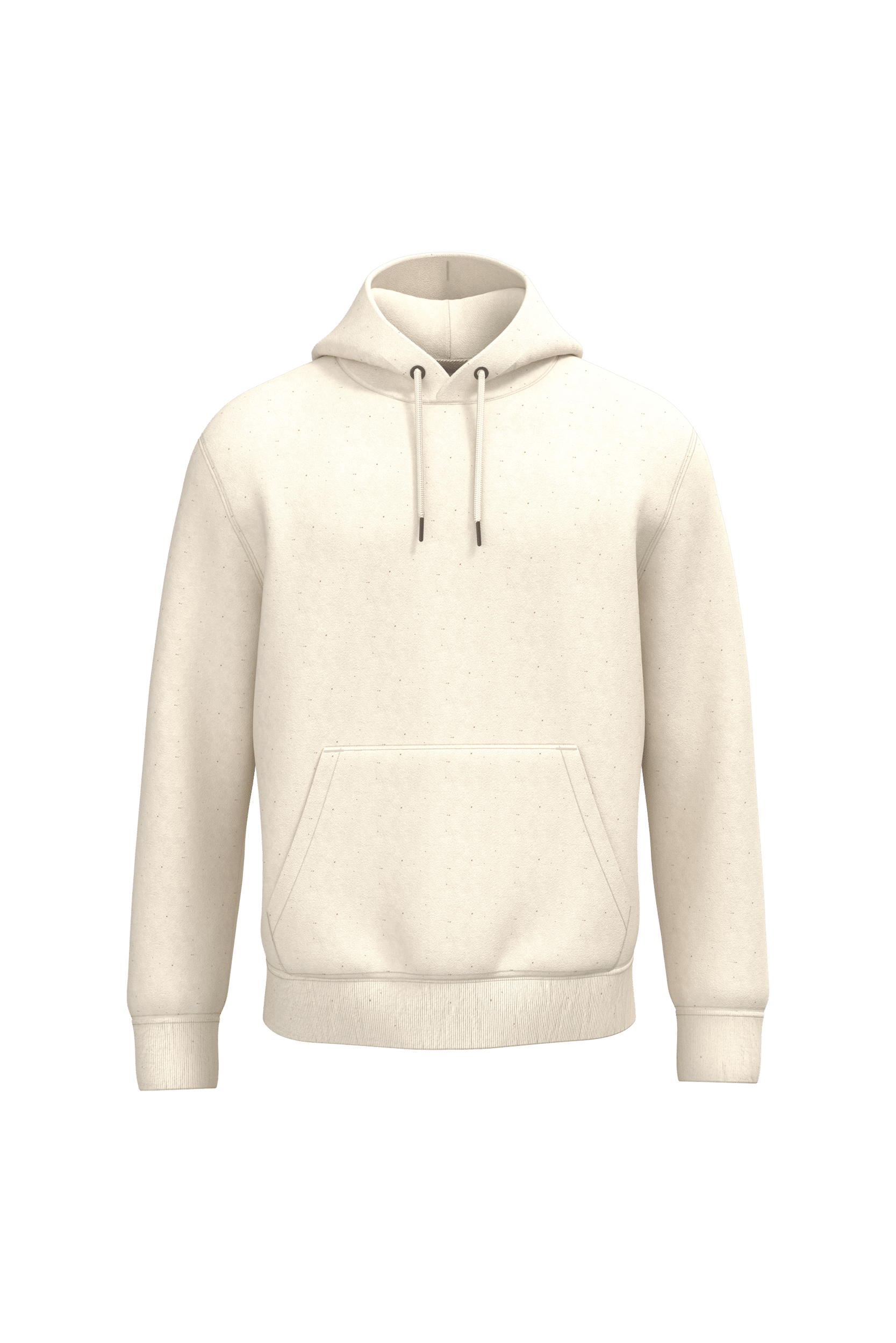 Native Spirit NS401 Bio-Hoodie Raw Natural – Vorderseite