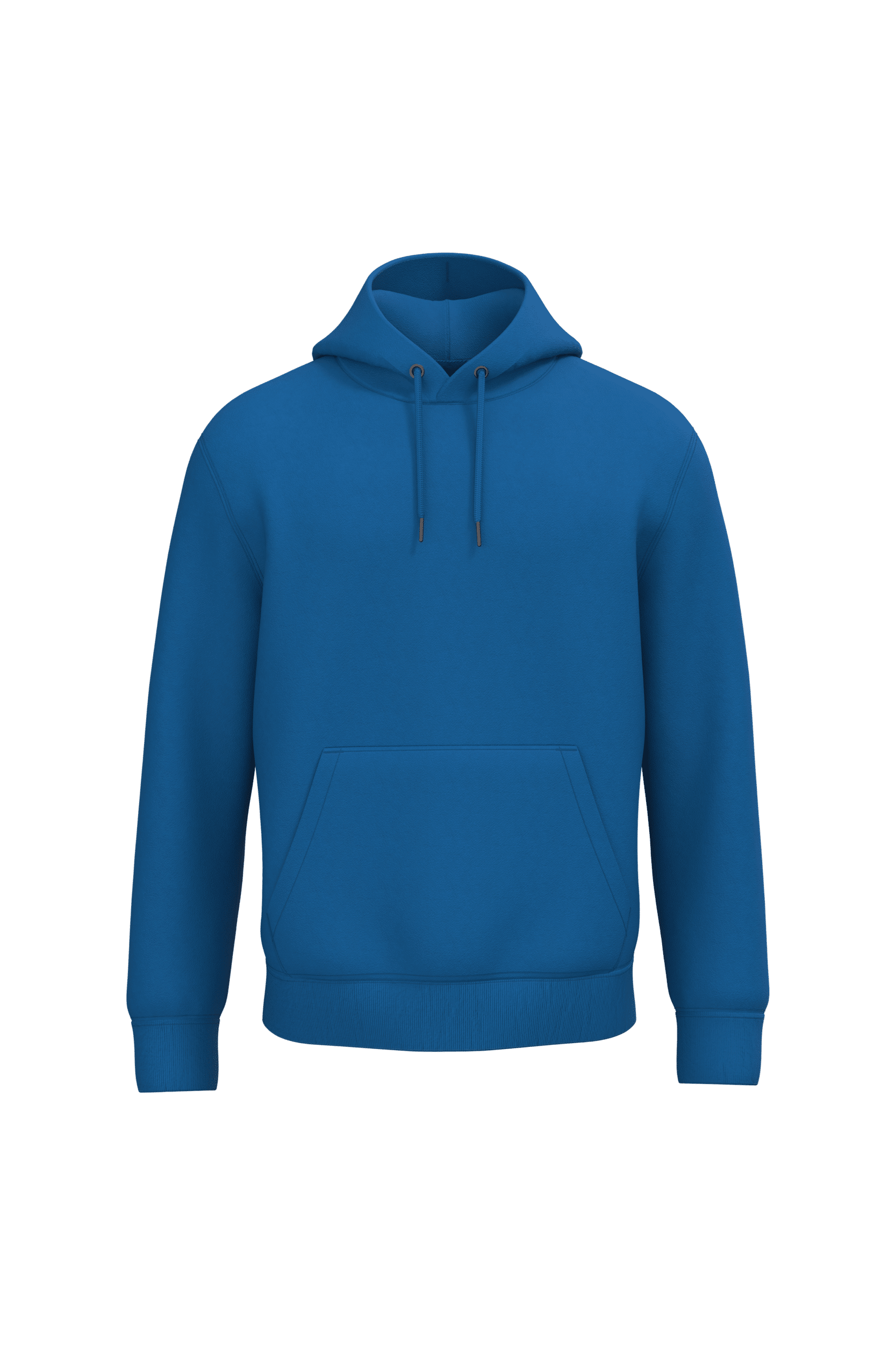 Native Spirit NS401 Bio-Hoodie Sea Blue – Vorderseite
