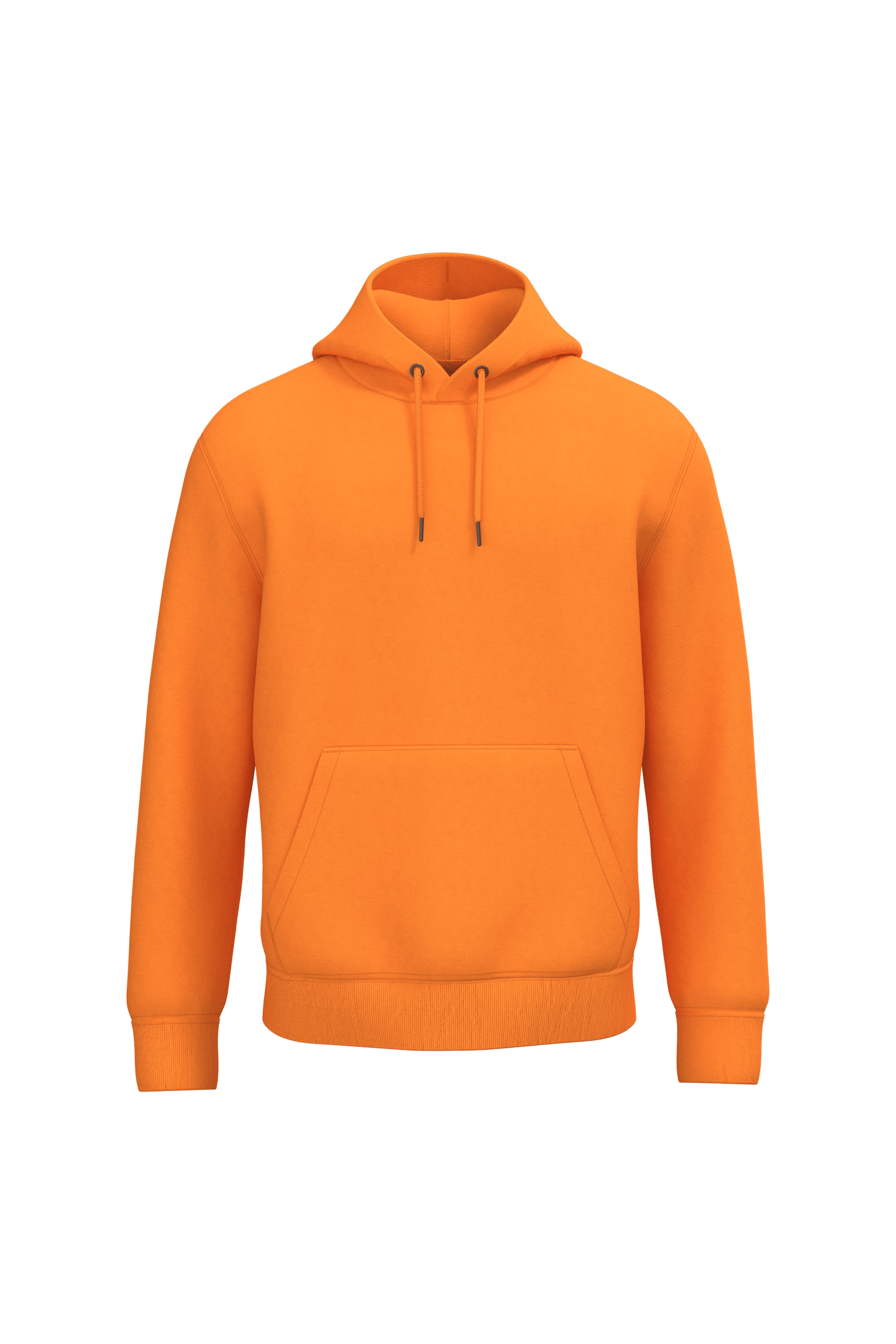 Native Spirit NS401 Bio-Hoodie Tangerine – Vorderseite