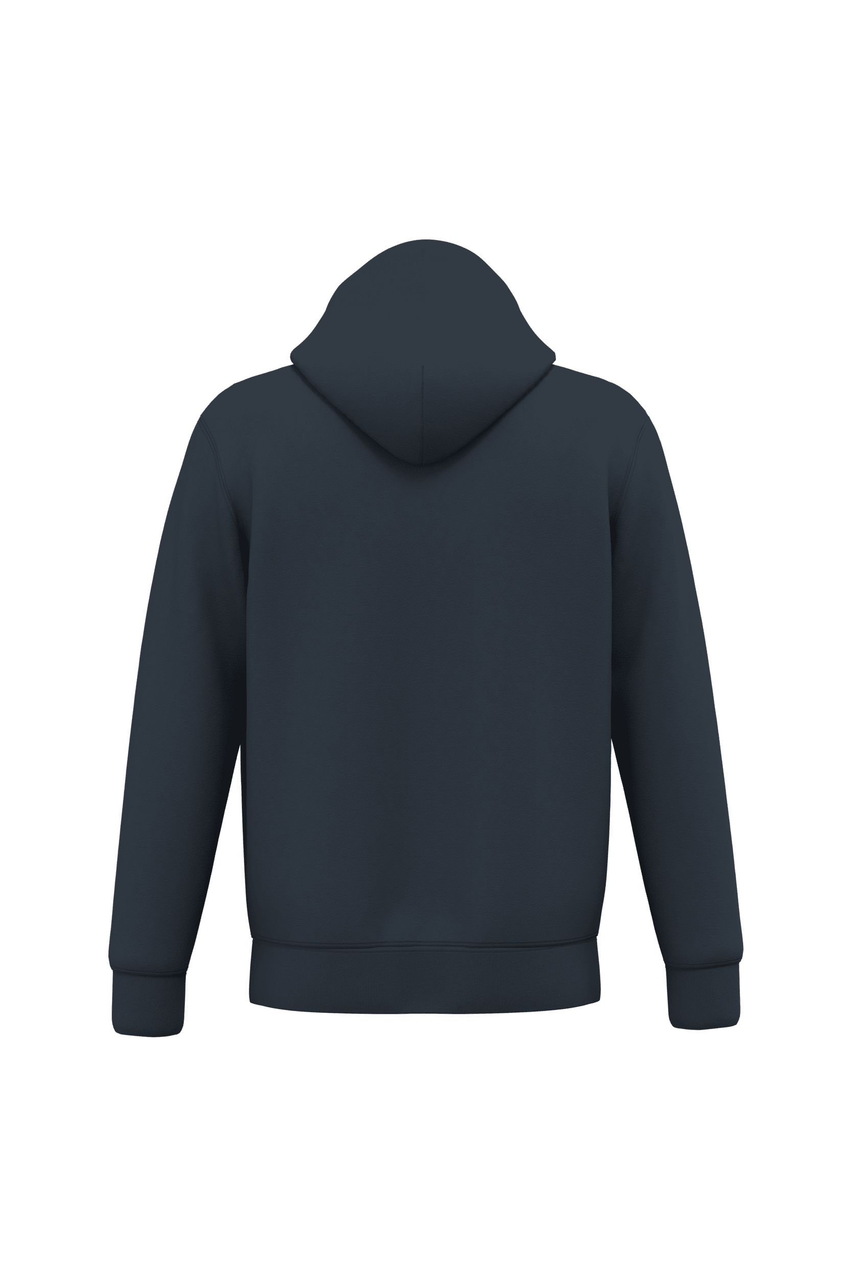 Native Spirit NS402 Bio-Zip-Hoodie Navy Blue – Rückseite