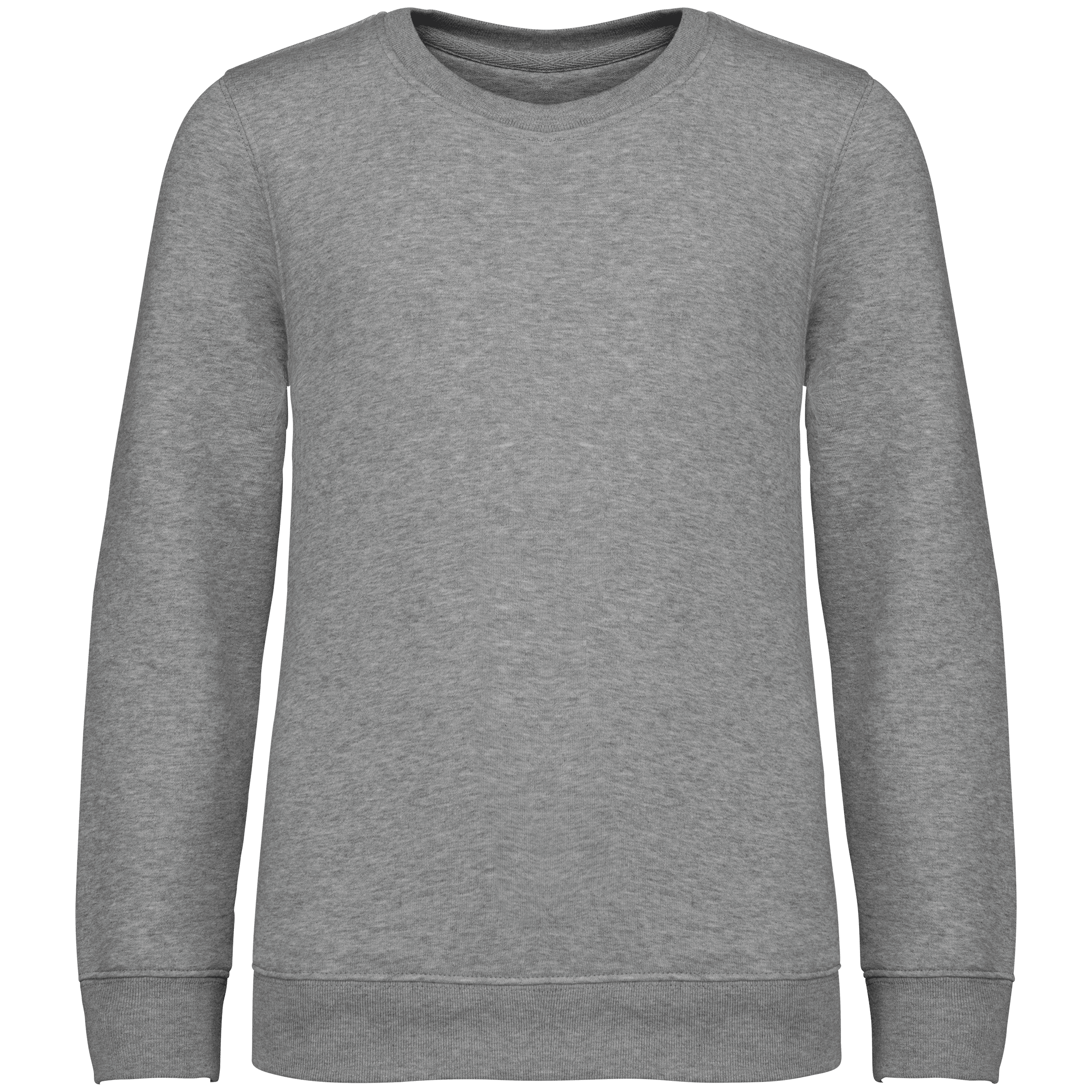PS_NS403-2_MOONGREYHEATHER.png Native Spirit NS403 Bio-Sweatshirt Moon Grey Heather – Vorderseite