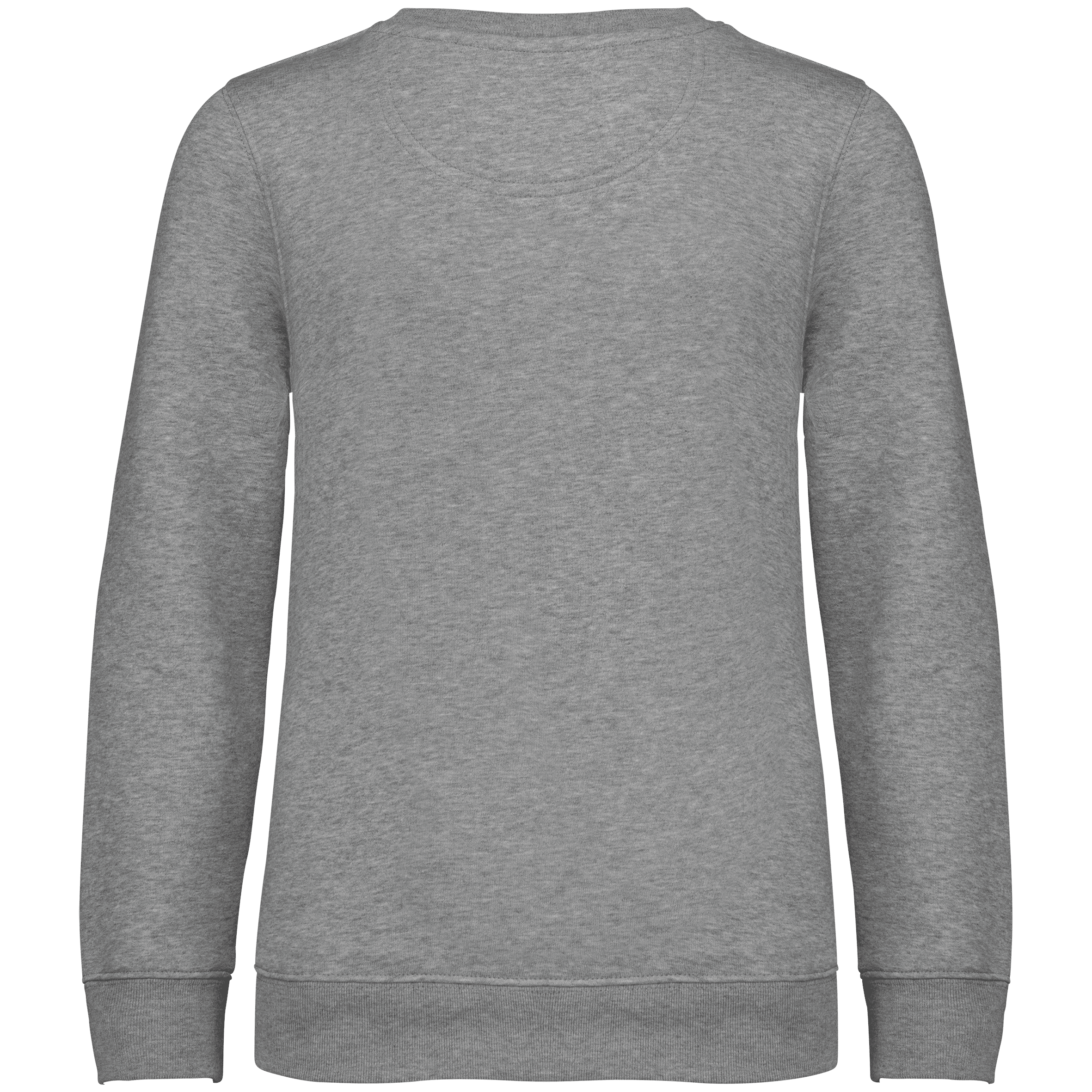 Native Spirit NS403 Bio-Sweatshirt Moon Grey Heather – Rückseite