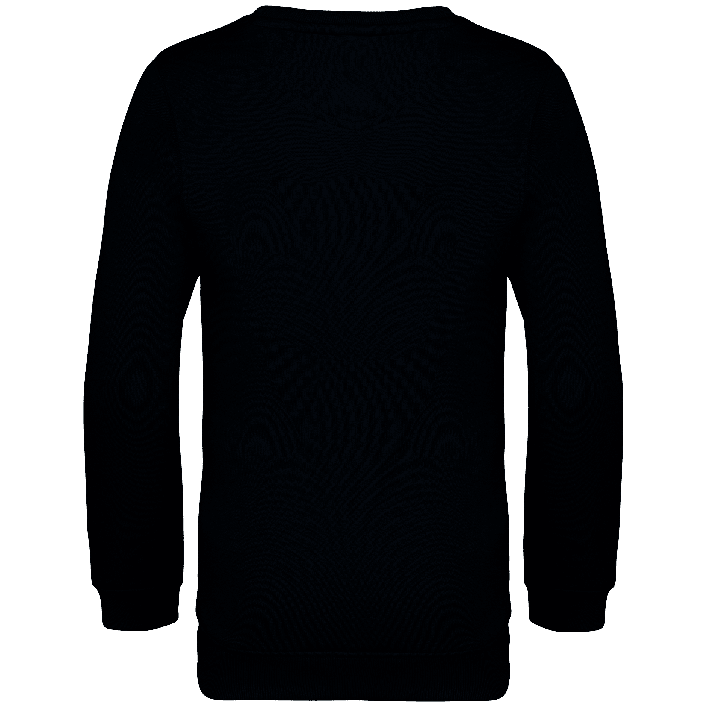 Native Spirit NS403 Bio-Sweatshirt Black – Rückseite