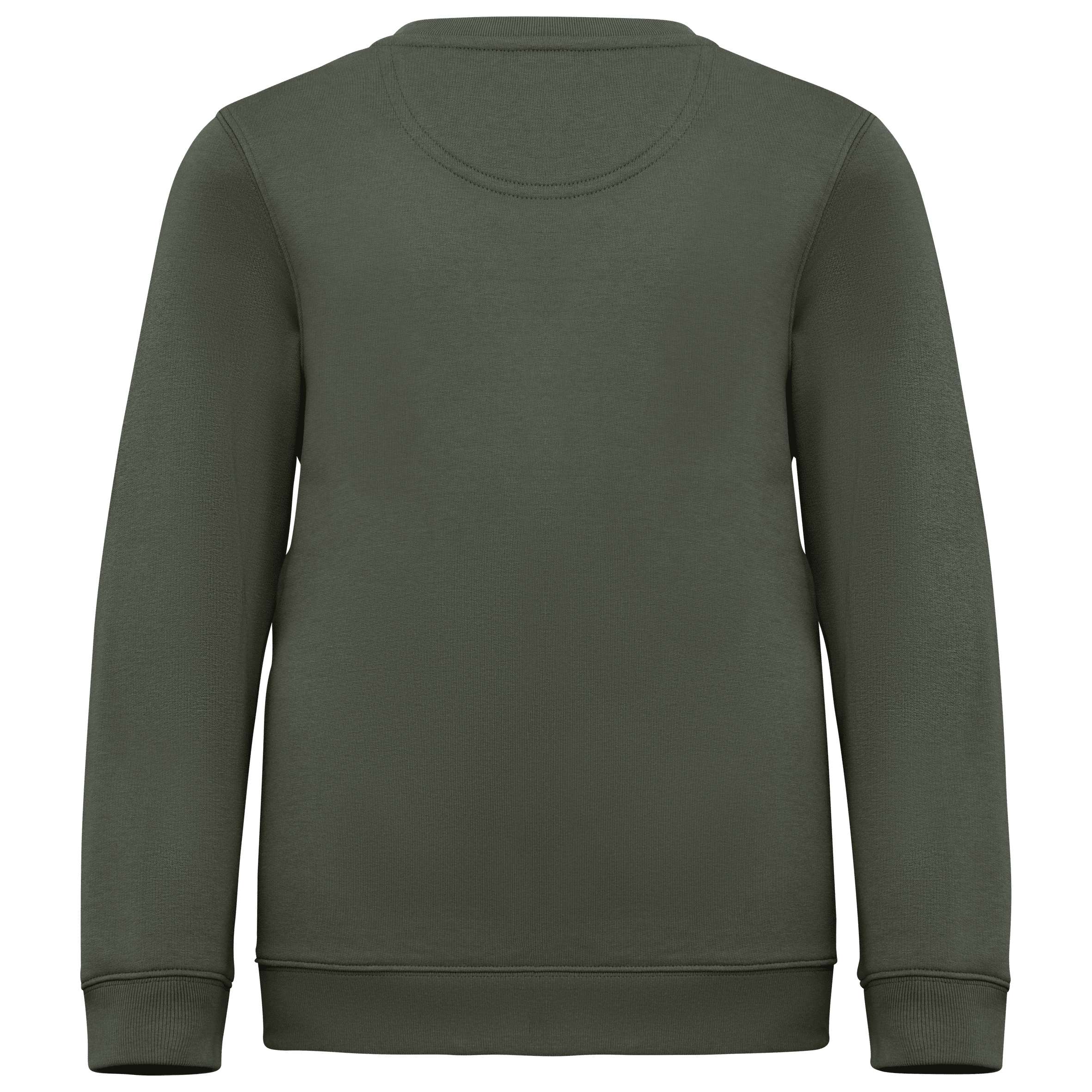 Native Spirit NS403 Bio-Sweatshirt Organic Khaki – Rückseite