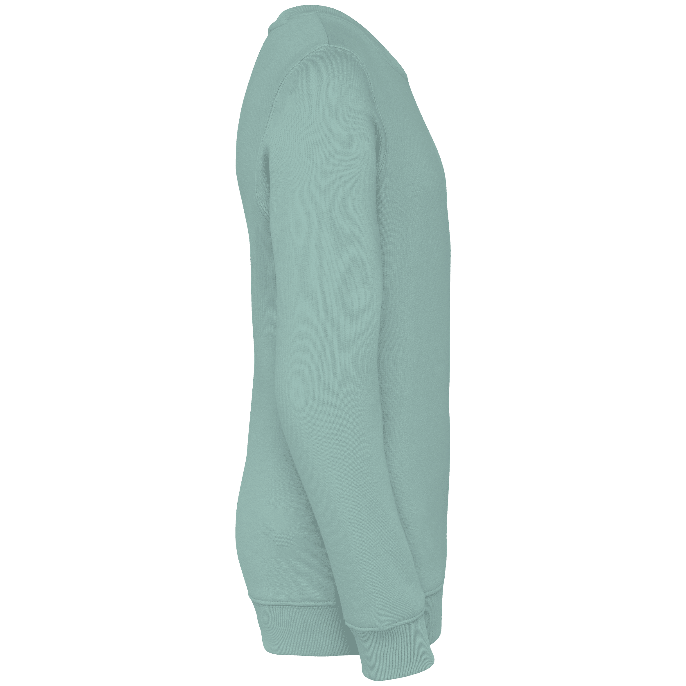 Native Spirit NS403 Bio-Sweatshirt Jade Green – Seitenansicht