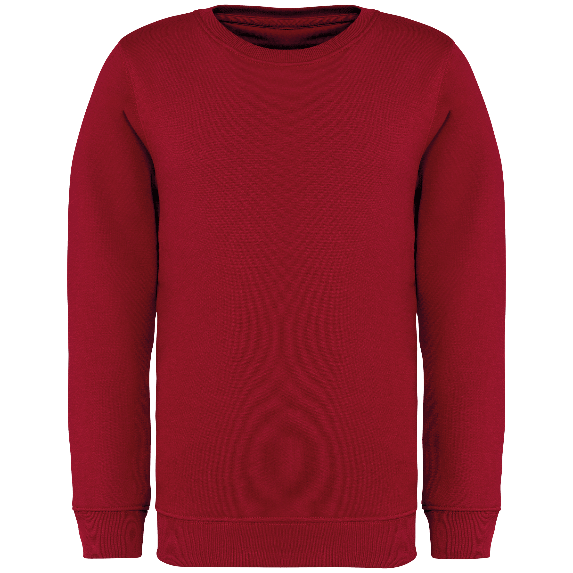 Native Spirit NS403 Bio-Sweatshirt Hibiscus Red – Vorderseite