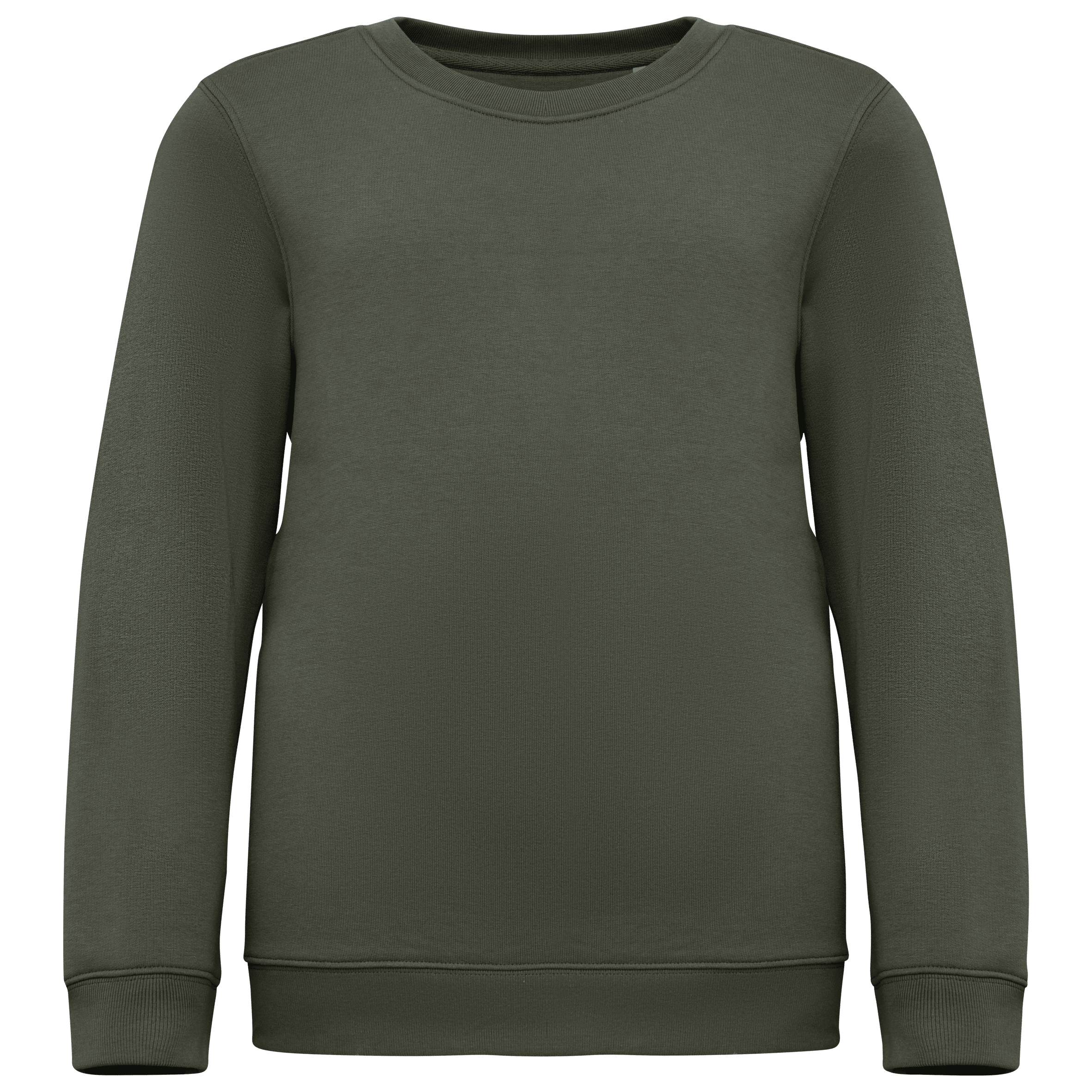 Native Spirit NS403 Bio-Sweatshirt Organic Khaki – Vorderseite
