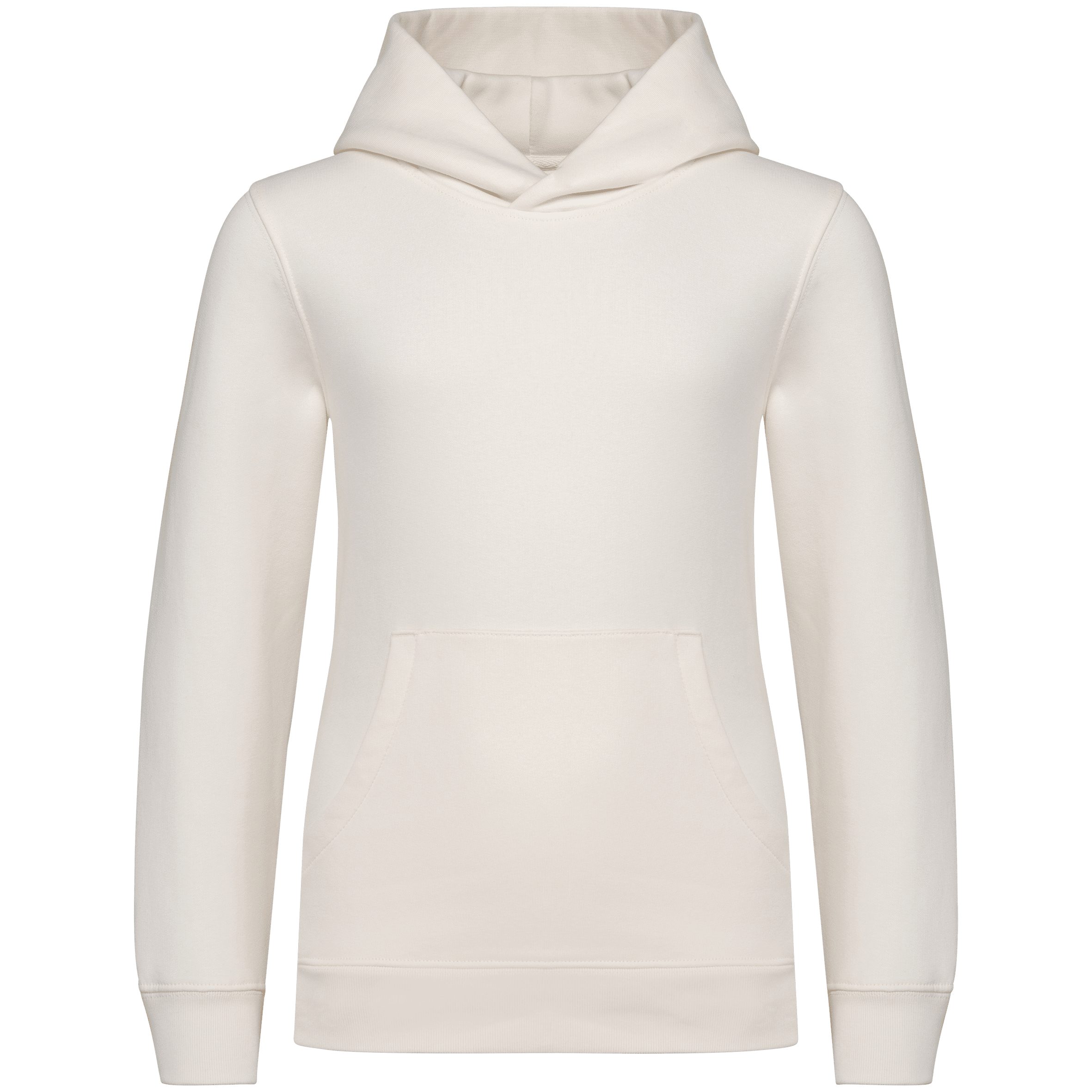 Native Spirit NS404 Bio-Hoodie Ivory – Vorderseite
