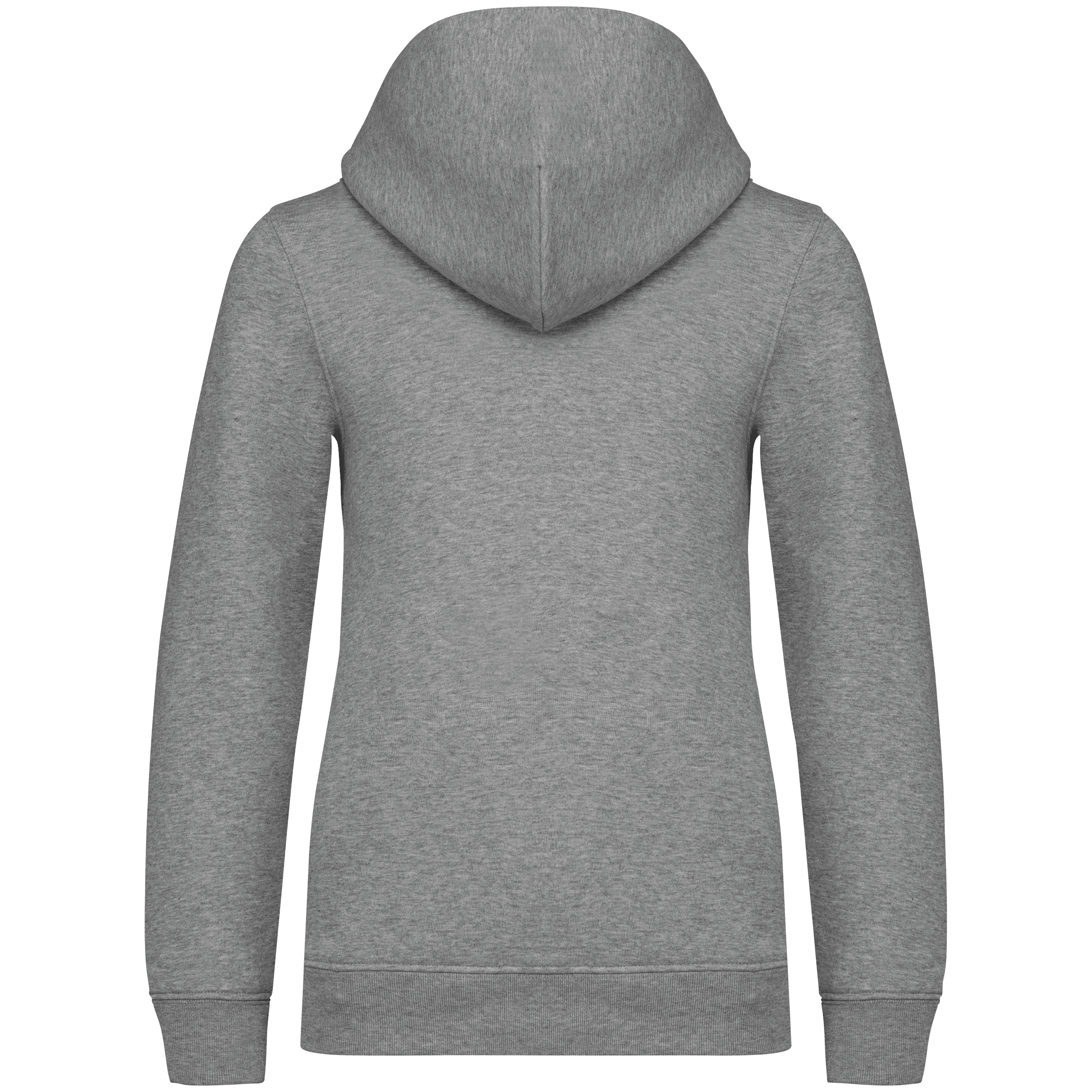 Native Spirit NS404 Bio-Hoodie Moon Grey Heather – Rückseite