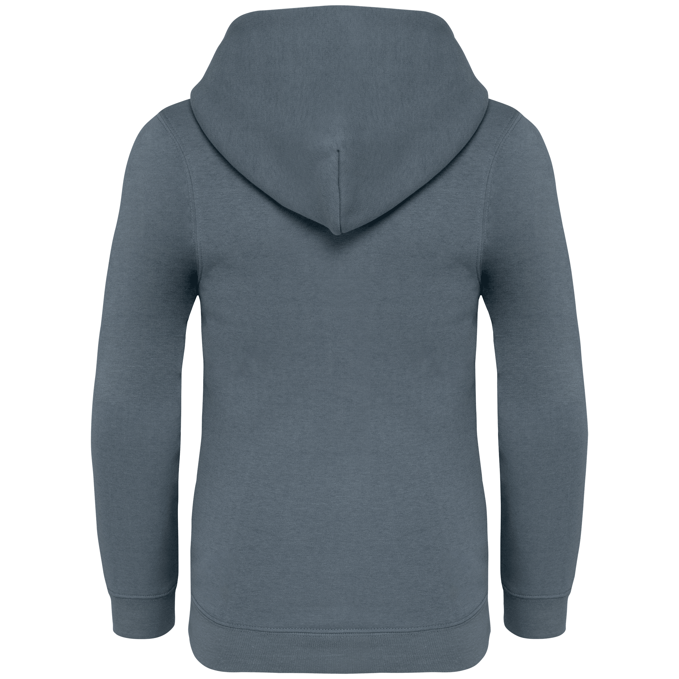 Native Spirit NS404 Bio-Hoodie Mineral Grey – Rückseite