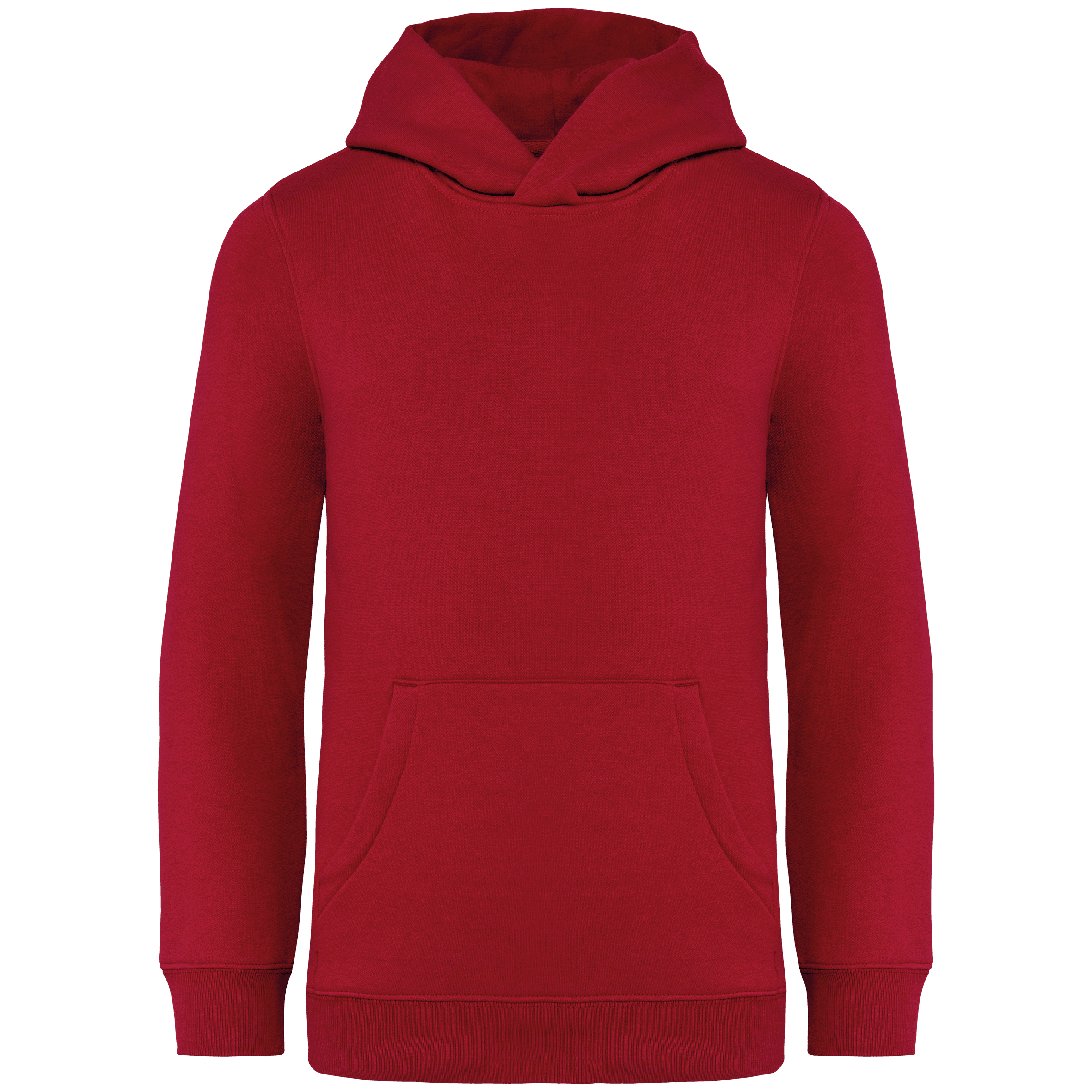 Native Spirit NS404 Bio-Hoodie Hibiscus Red – Vorderseite