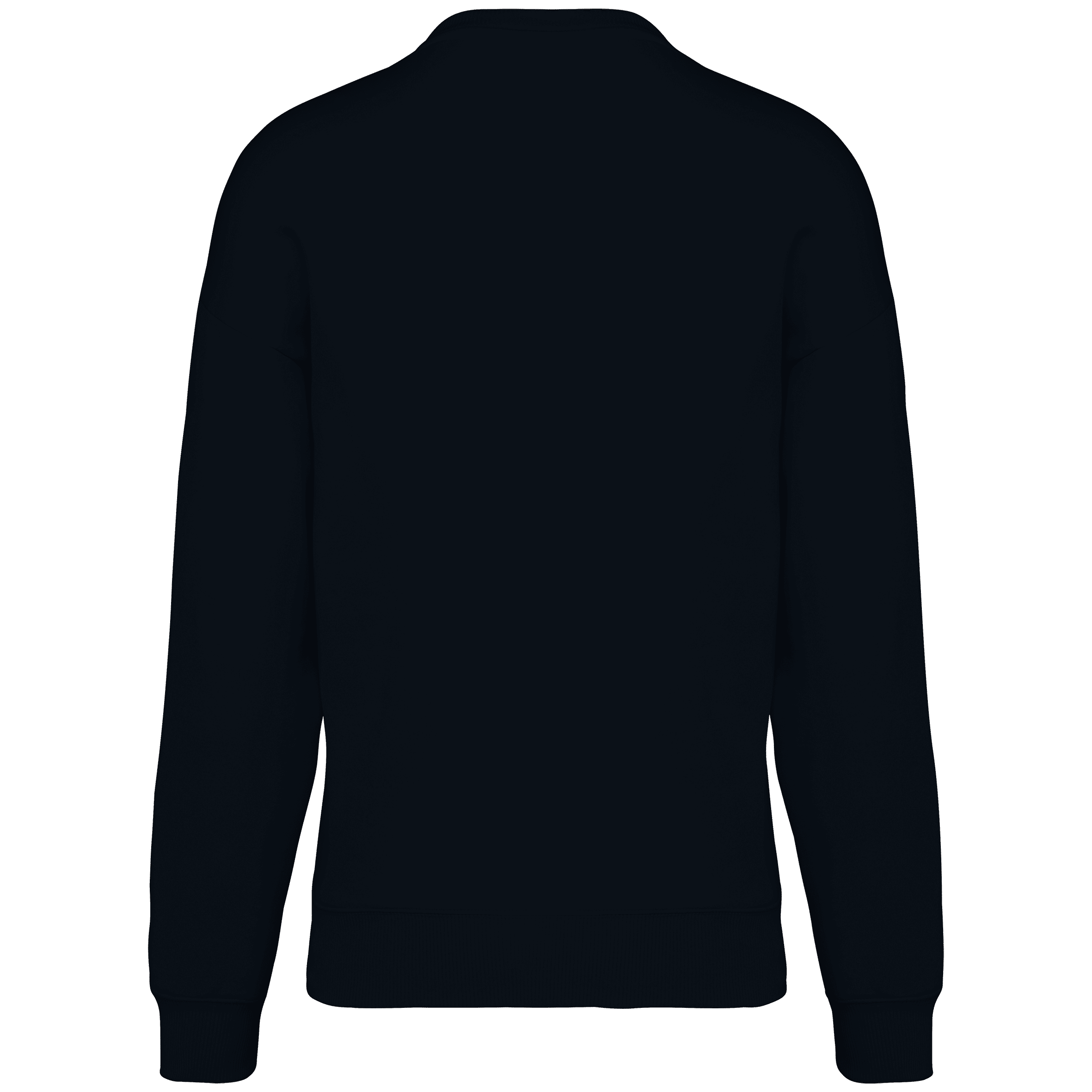 Native Spirit NS407 Bio-Sweatshirt Black – Rückseite