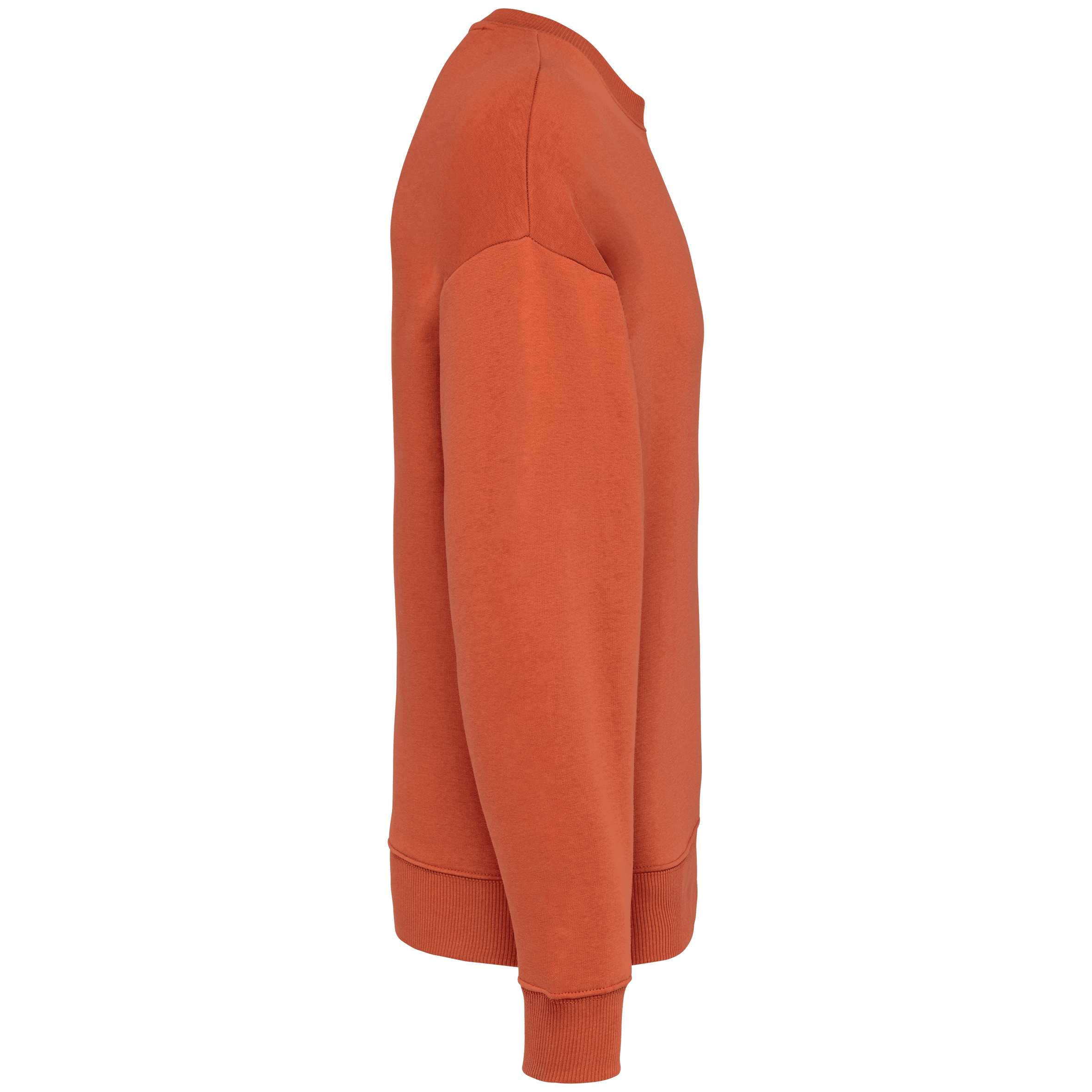 Native Spirit NS407 Bio-Sweatshirt Burnt Brick – Seitenansicht