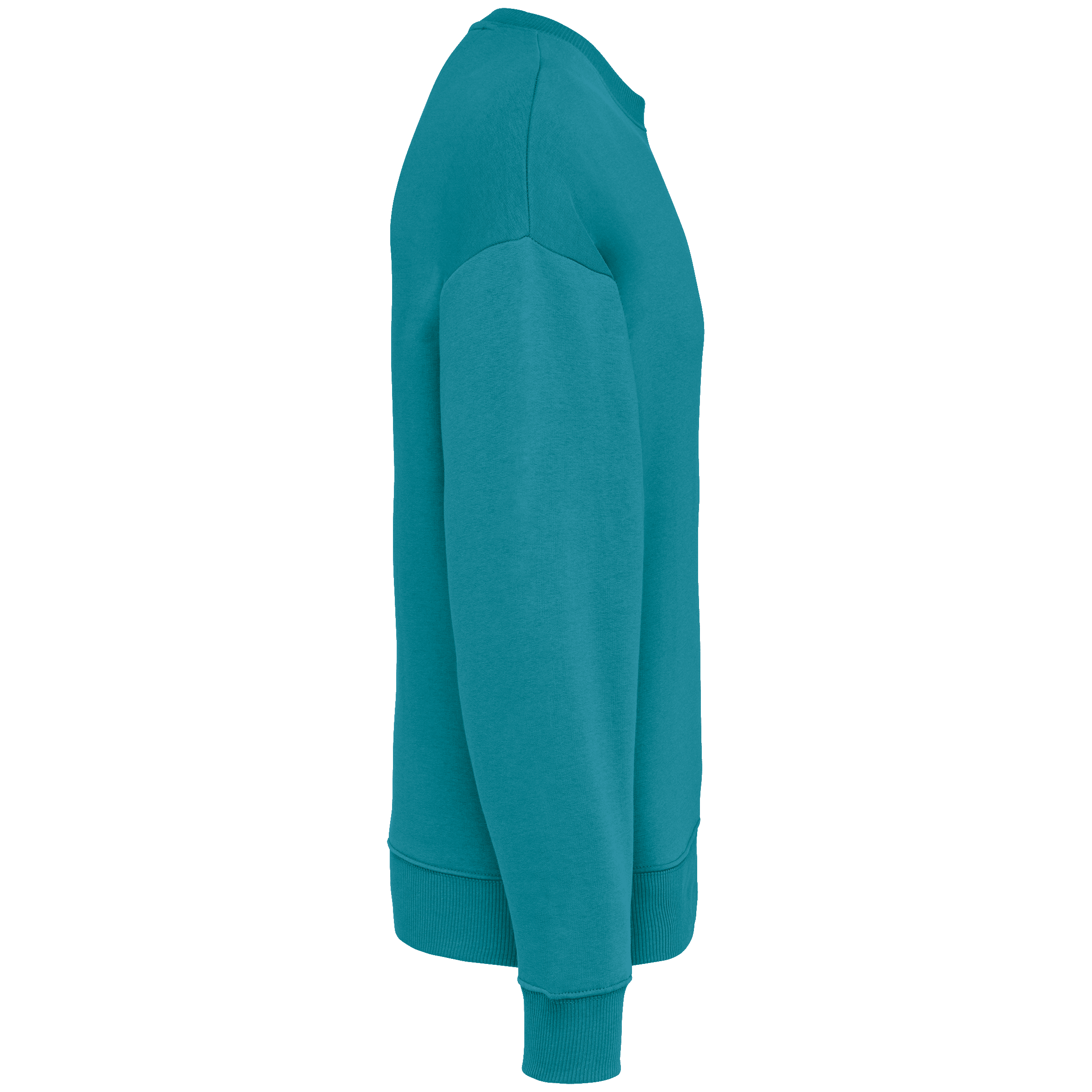 Native Spirit NS407 Bio-Sweatshirt Adriatic Blue – Seitenansicht