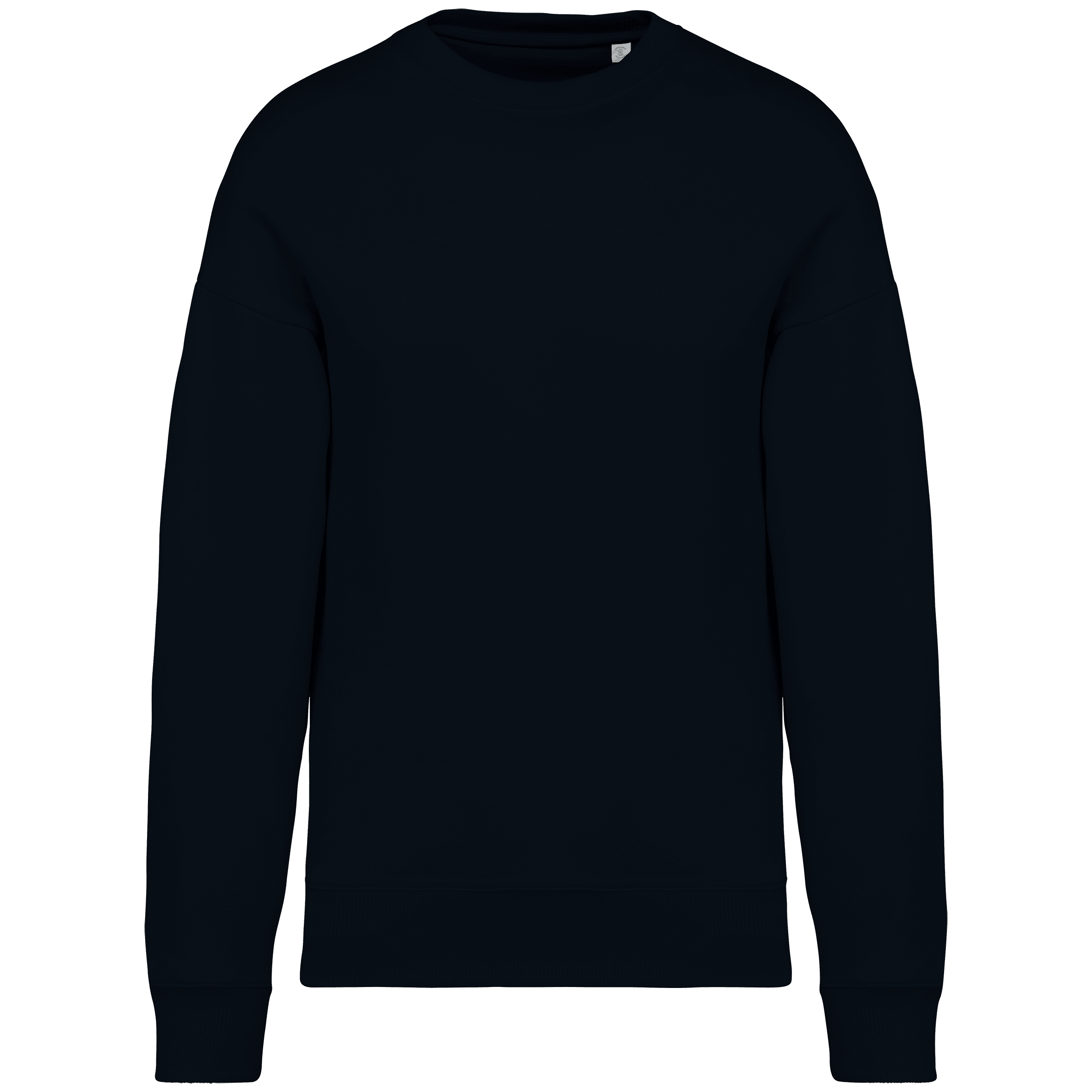 Native Spirit NS407 Bio-Sweatshirt Black – Vorderseite