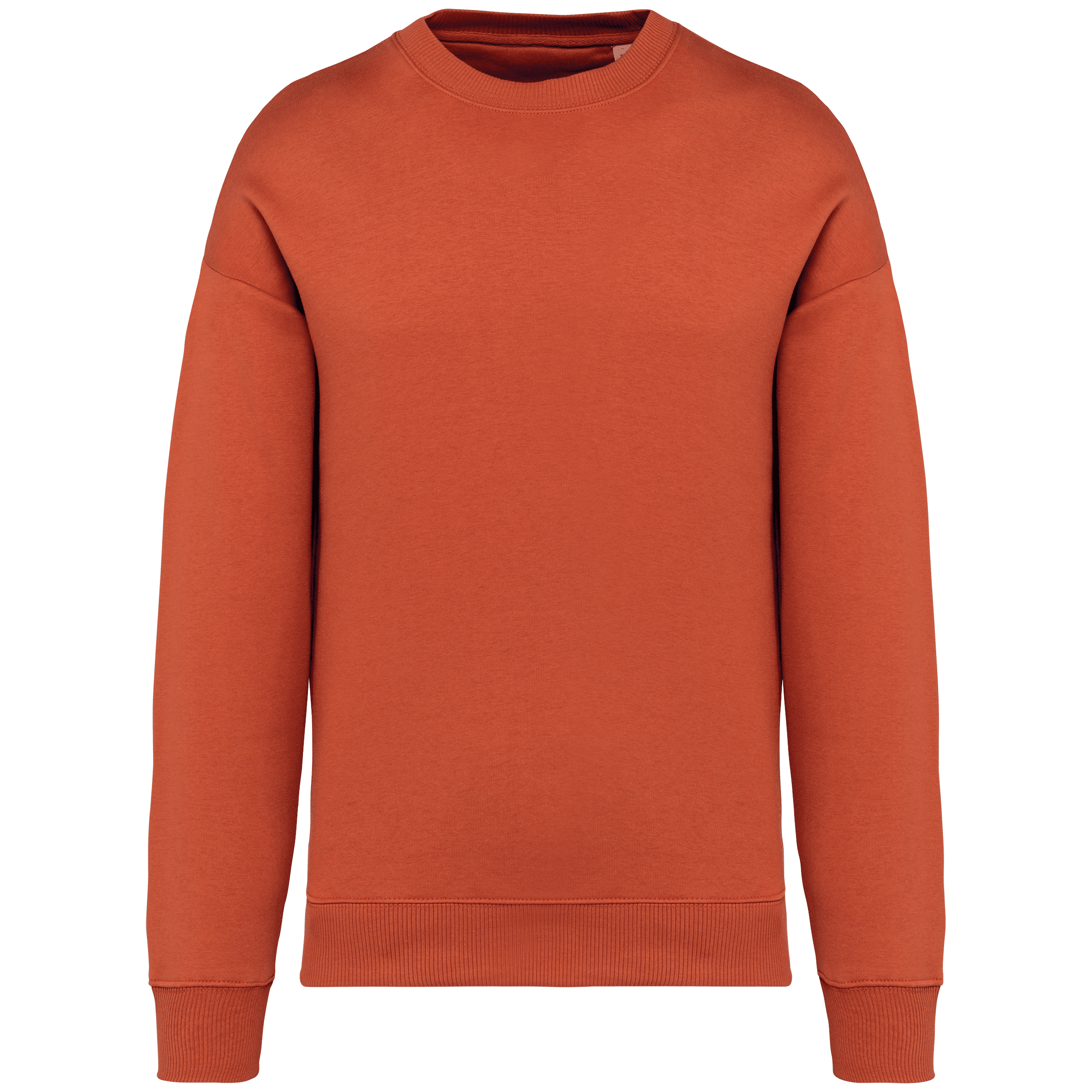 Native Spirit NS407 Bio-Sweatshirt Burnt Brick – Vorderseite