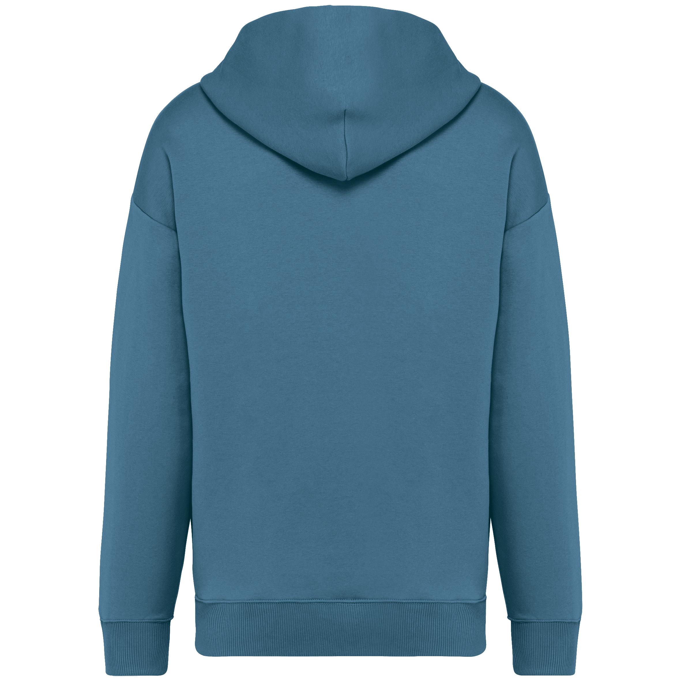 Native Spirit NS408 Bio-Hoodie Adriatic Blue – Rückseite